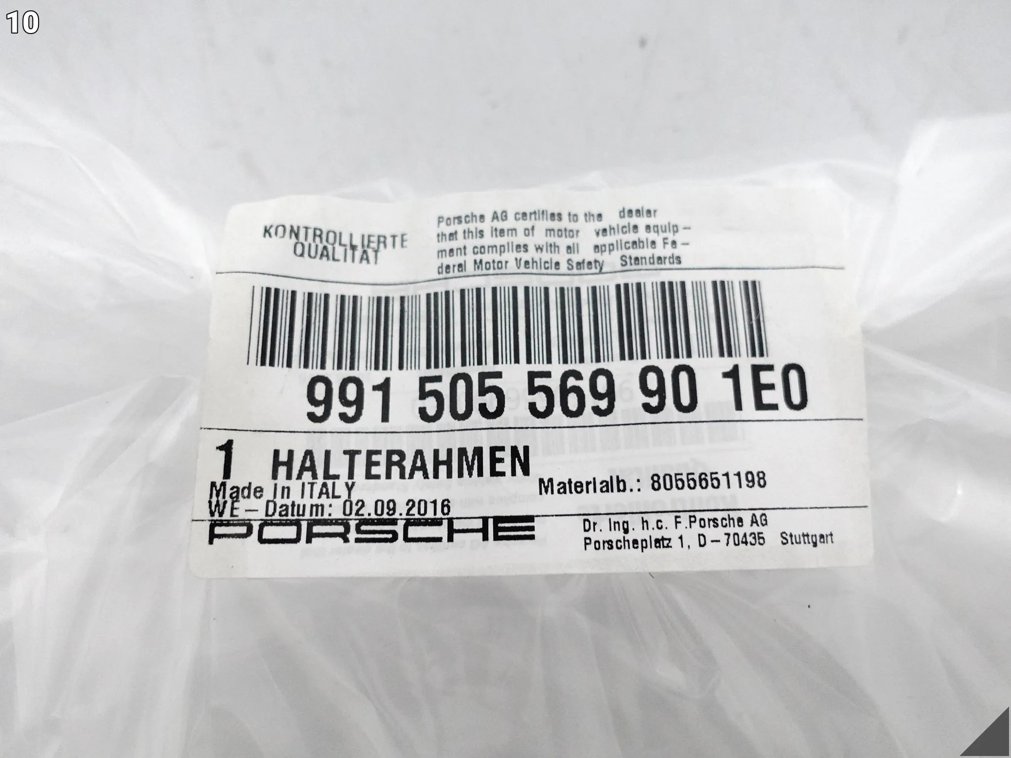 PORSCHE 911 991 GT3 15-17 KRATKA RAMKA ŚRODKOWA WLOT ZDERZAK PRZÓD PORSCHE 911 991 GT3 15-17 KRATKA RAMKA ŚRODKOWA WLOT ZDERZAK PRZÓD - obrazek 11
