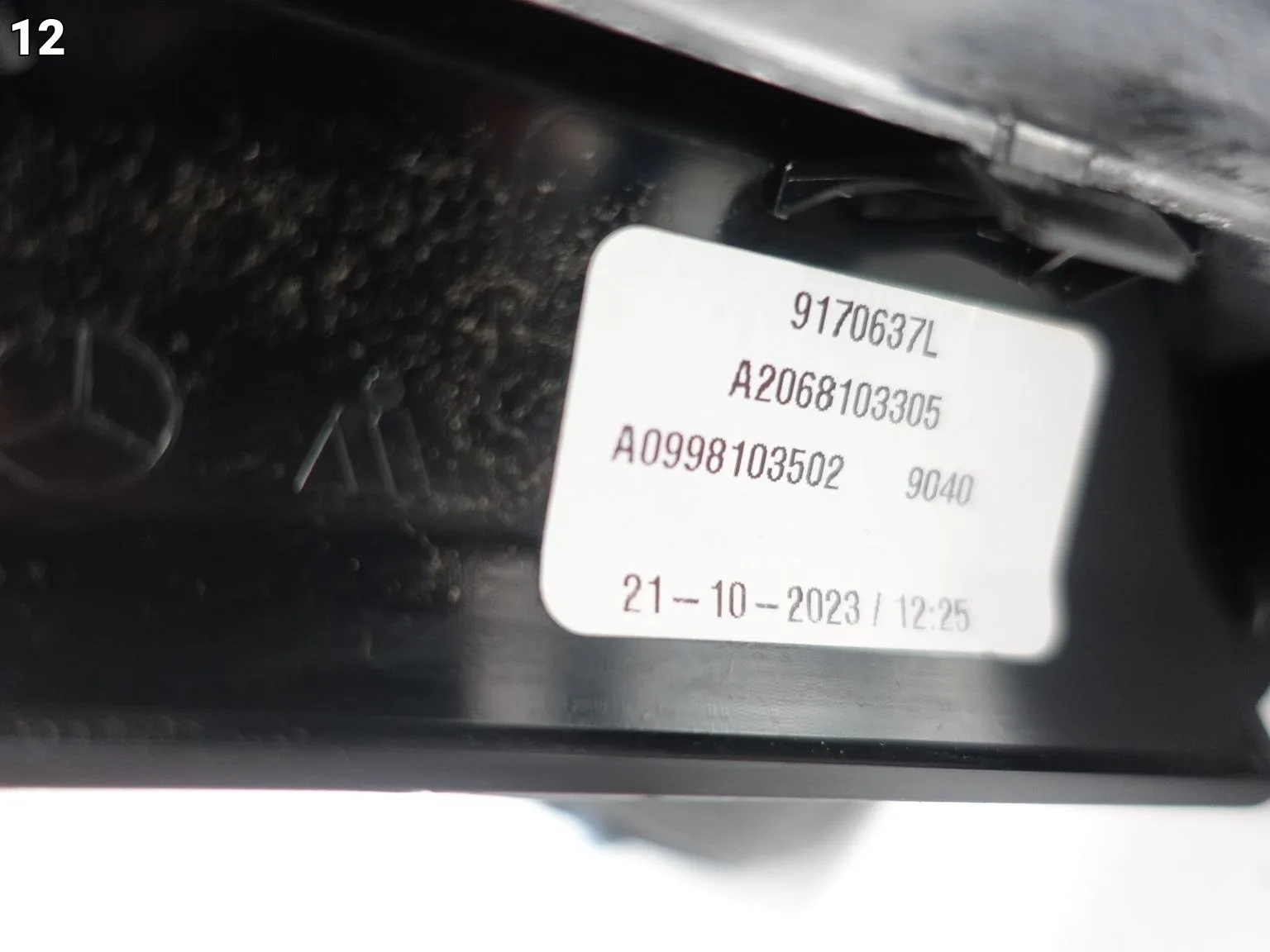 MERCEDES C-KLASA W206 21- LUSTERKO ZEWNĘTRZNE KIERUNEK LEWE 10+8 PIN EU MERCEDES C-KLASA W206 21- LUSTERKO ZEWNĘTRZNE KIERUNEK LEWE 10+8 PIN EU - obrazek 13