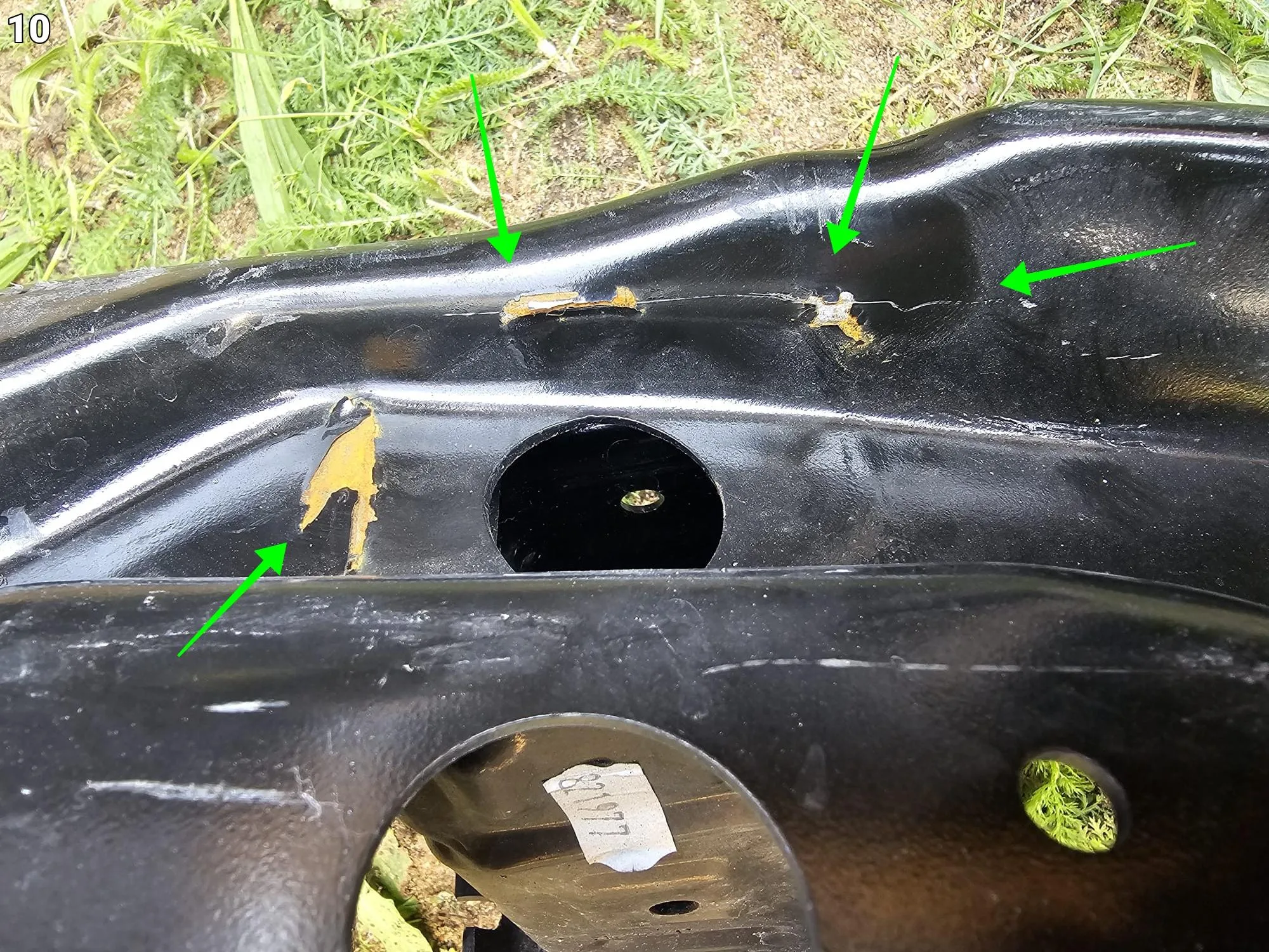 BMW M3 G80 G81 M4 G82 G83 BELKA WSPORNIK WZMOCNIENIE W ZDERZAK TYŁ 8078375 BMW M3 G80 G81 M4 G82 G83 BELKA WSPORNIK WZMOCNIENIE W ZDERZAK TYŁ 8078375 - obrazek 11