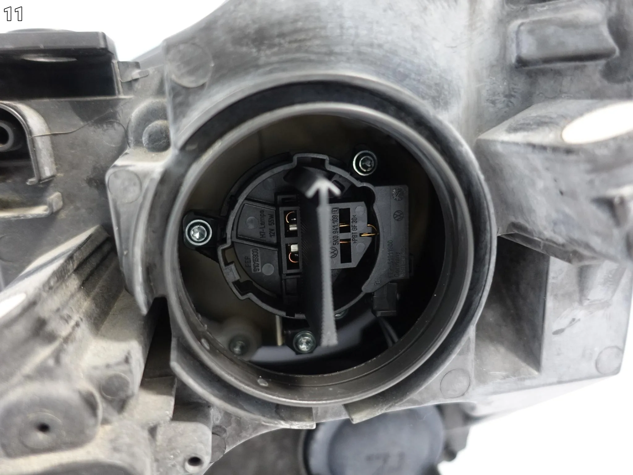 VW SHARAN II 2 7N1 7N0 10-22 LAMPA PRAWA H7 HALOGEN ZWYKŁA EUROPA VW SHARAN II 2 7N1 7N0 10-22 LAMPA PRAWA H7 HALOGEN ZWYKŁA EUROPA - obrazek 12