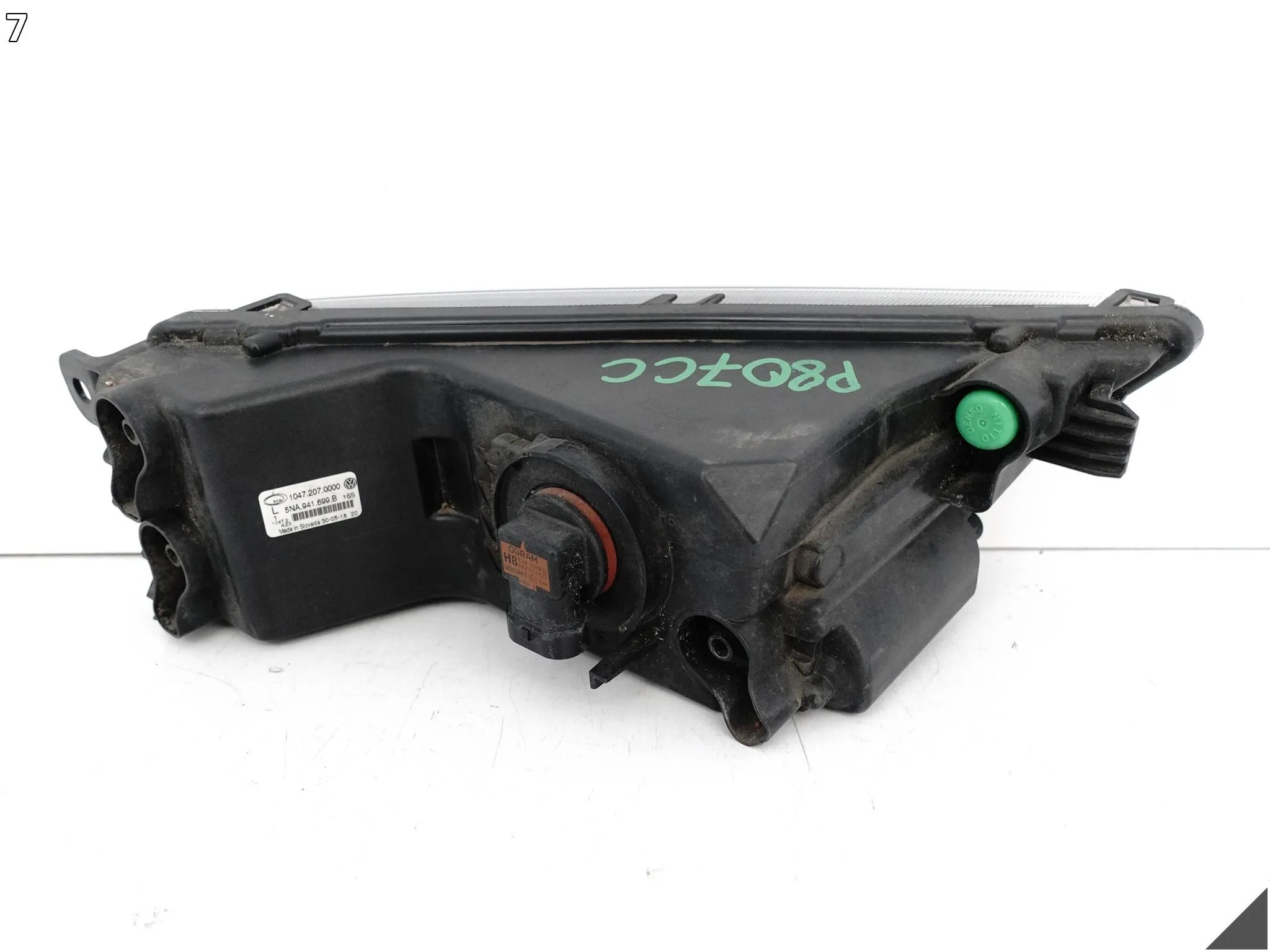 VW TIGUAN II 5NA R-LINE 15-20 T-ROC 2GA 17-21 HALOGEN LEWY PRZÓD CZARNY VW TIGUAN II 5NA R-LINE 15-20 T-ROC 2GA 17-21 HALOGEN LEWY PRZÓD CZARNY - obrazek 8