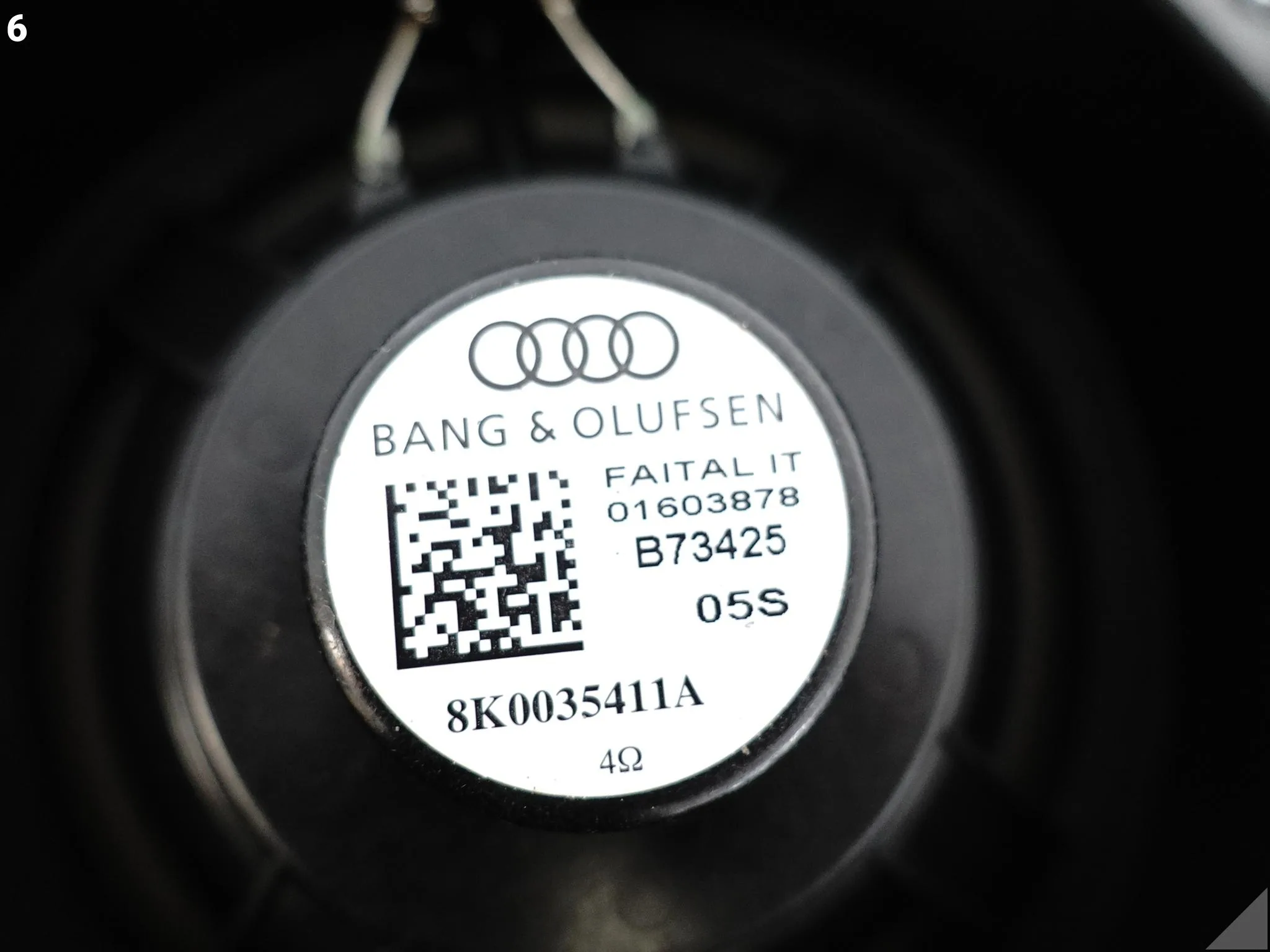 AUDI A5 S5 RS5 8T0 SPORTBACK 07-16 ZESTAW GŁOŚNIKÓW WZMACNIACZ BANG&OLUFSEN AUDI A5 S5 RS5 8T0 SPORTBACK 07-16 ZESTAW GŁOŚNIKÓW WZMACNIACZ BANG&OLUFSEN - obrazek 7