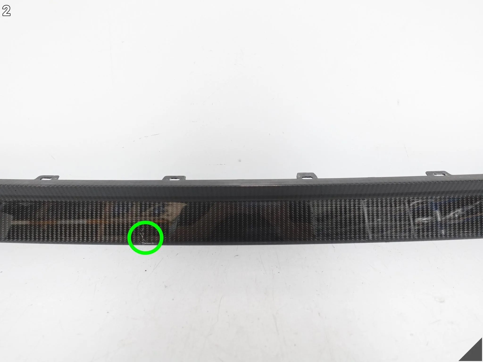 AUDI E-TRON GT 4J3 20-24 SPOILER LISTWA ZDERZAK TYŁ ŚRODKOWA CARBON AUDI E-TRON GT 4J3 20-24 SPOILER LISTWA ZDERZAK TYŁ ŚRODKOWA CARBON - obrazek 3