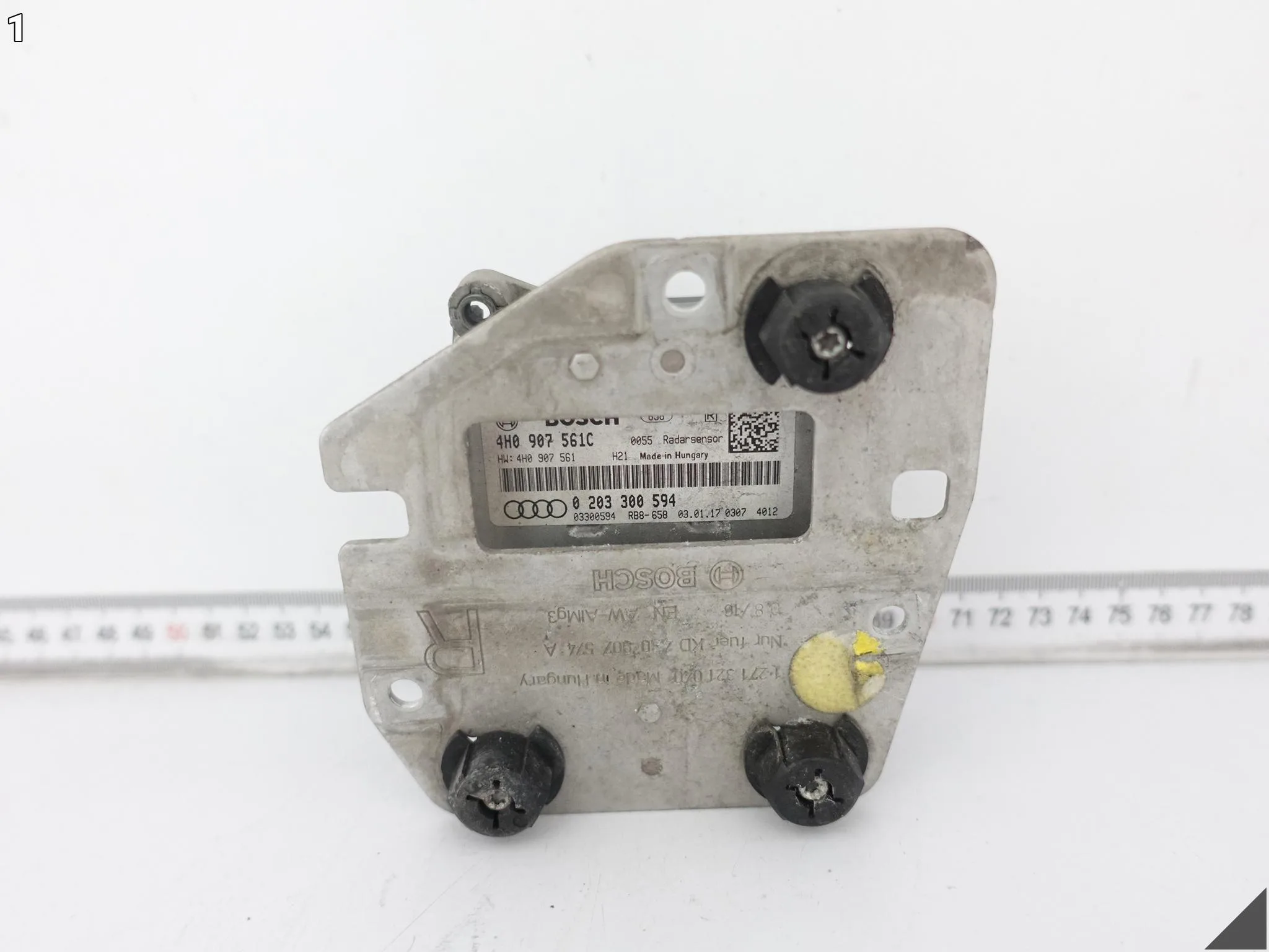 AUDI S8 A8 4H0 D4 LIFT 13-17 CZUJNIK DISTRONIC RADAR SENSOR MODUŁ ACC PRAWY AUDI S8 A8 4H0 D4 LIFT 13-17 CZUJNIK DISTRONIC RADAR SENSOR MODUŁ ACC PRAWY - obrazek 2