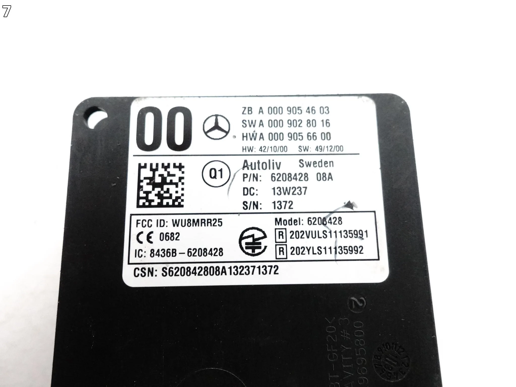MERCEDES CLA X117 C117 GLA X156 GLS X166 ML W166 RADAR DISTRONIC SENSOR MERCEDES CLA X117 C117 GLA X156 GLS X166 ML W166 RADAR DISTRONIC SENSOR - obrazek 8