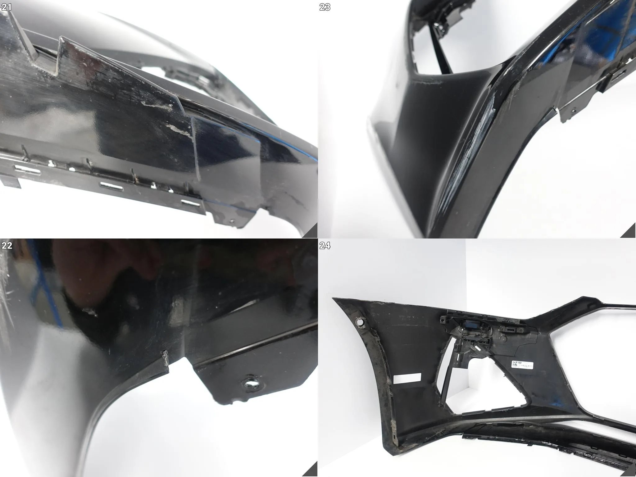 AUDI RS7 4K8 RS6 4K0 C8 20- ZDERZAK BUMPER PRZÓD (SPRYSKI/6xPDC) + ZAŚLEPKI AUDI RS7 4K8 RS6 4K0 C8 20- ZDERZAK BUMPER PRZÓD (SPRYSKI/6xPDC) + ZAŚLEPKI - obrazek 13