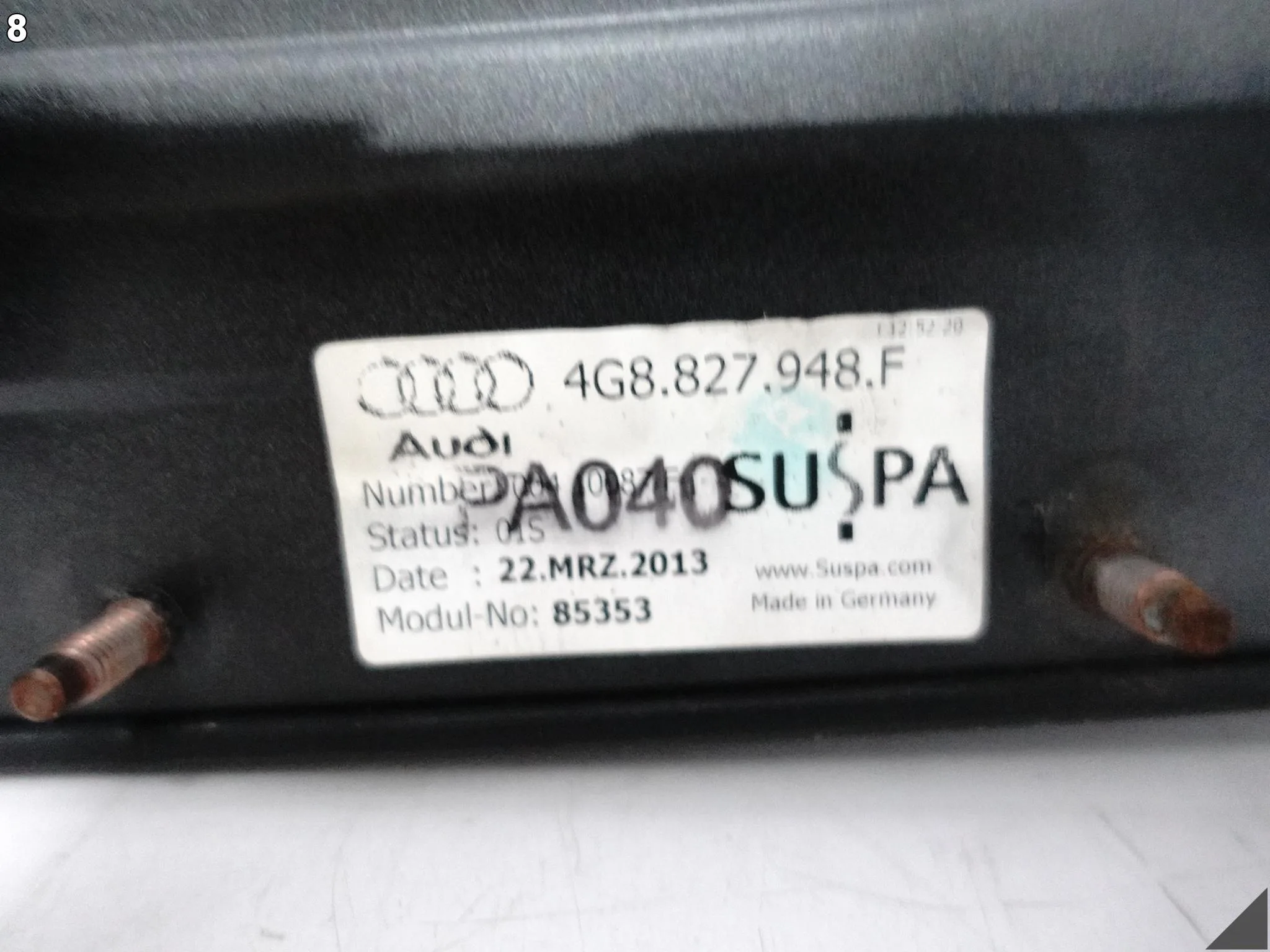 AUDI RS7 S7 A7 4G8 C7 10-18 LIFT SPOILER LOTKA KLAPY TYŁ + SILNIK KOLOR I6 AUDI RS7 S7 A7 4G8 C7 10-18 LIFT SPOILER LOTKA KLAPY TYŁ + SILNIK KOLOR I6 - obrazek 9
