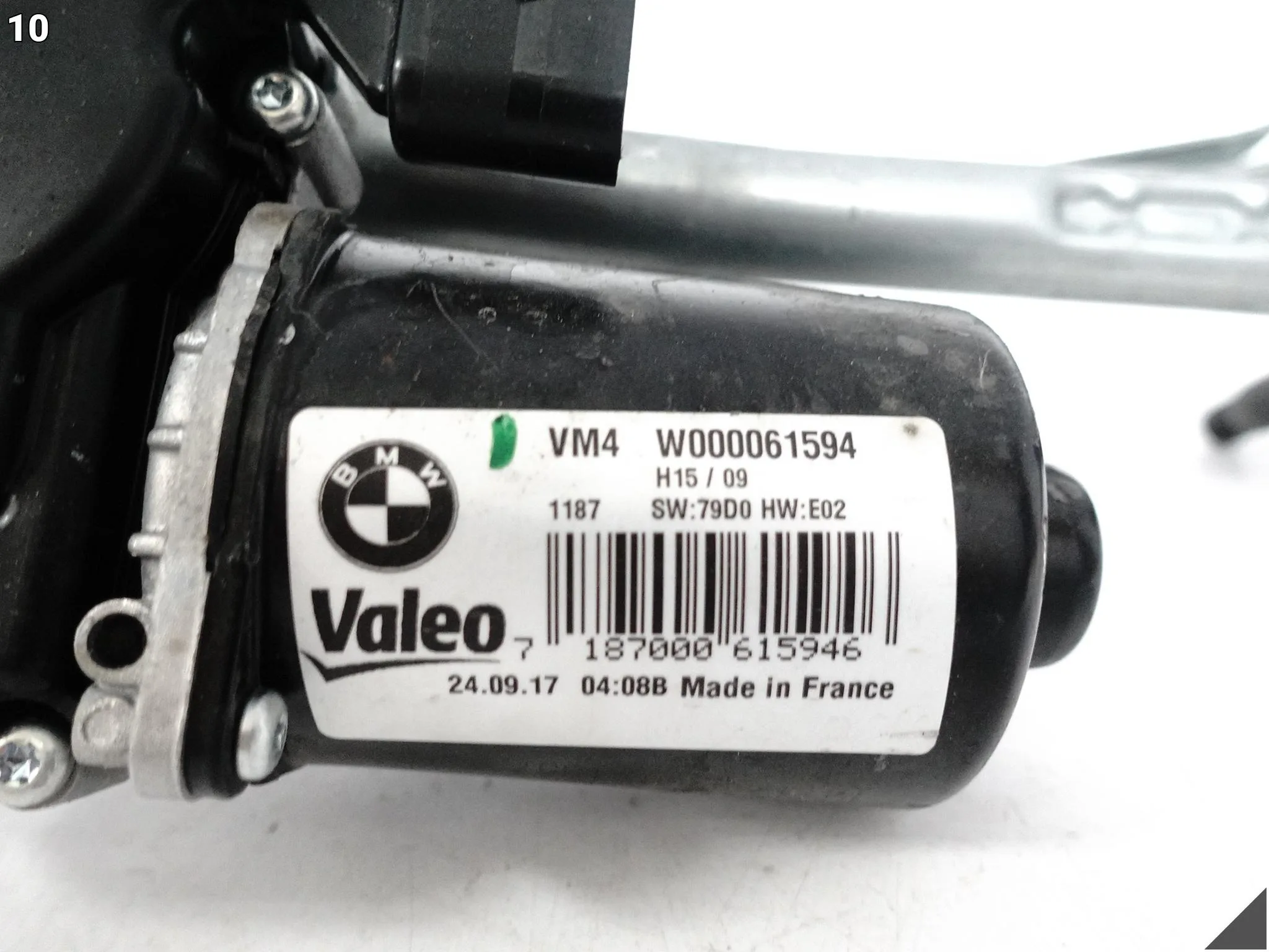 BMW 5 V M5 G30 G31 F90 MECHANIZM SILNICZEK WYCIERACZEK PRZÓD EUROPA BMW 5 V M5 G30 G31 F90 MECHANIZM SILNICZEK WYCIERACZEK PRZÓD EUROPA - obrazek 11