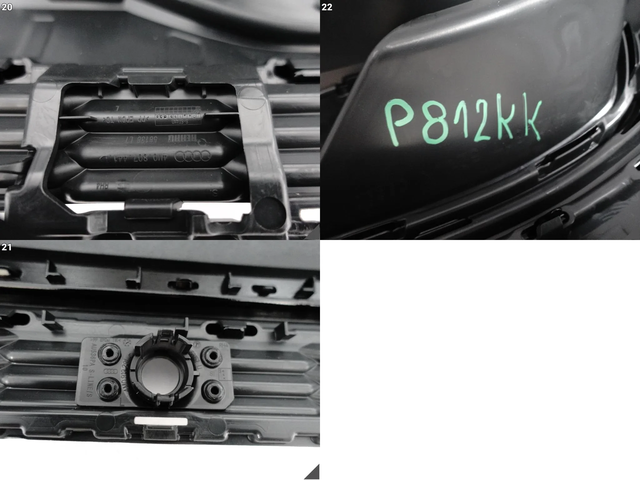 AUDI Q7 II 2 4M0 S-LINE LIFT 19- DYFUZOR SPOILER DOKŁADKA W ZDERZAK TYŁ AUDI Q7 II 2 4M0 S-LINE LIFT 19- DYFUZOR SPOILER DOKŁADKA W ZDERZAK TYŁ - obrazek 15