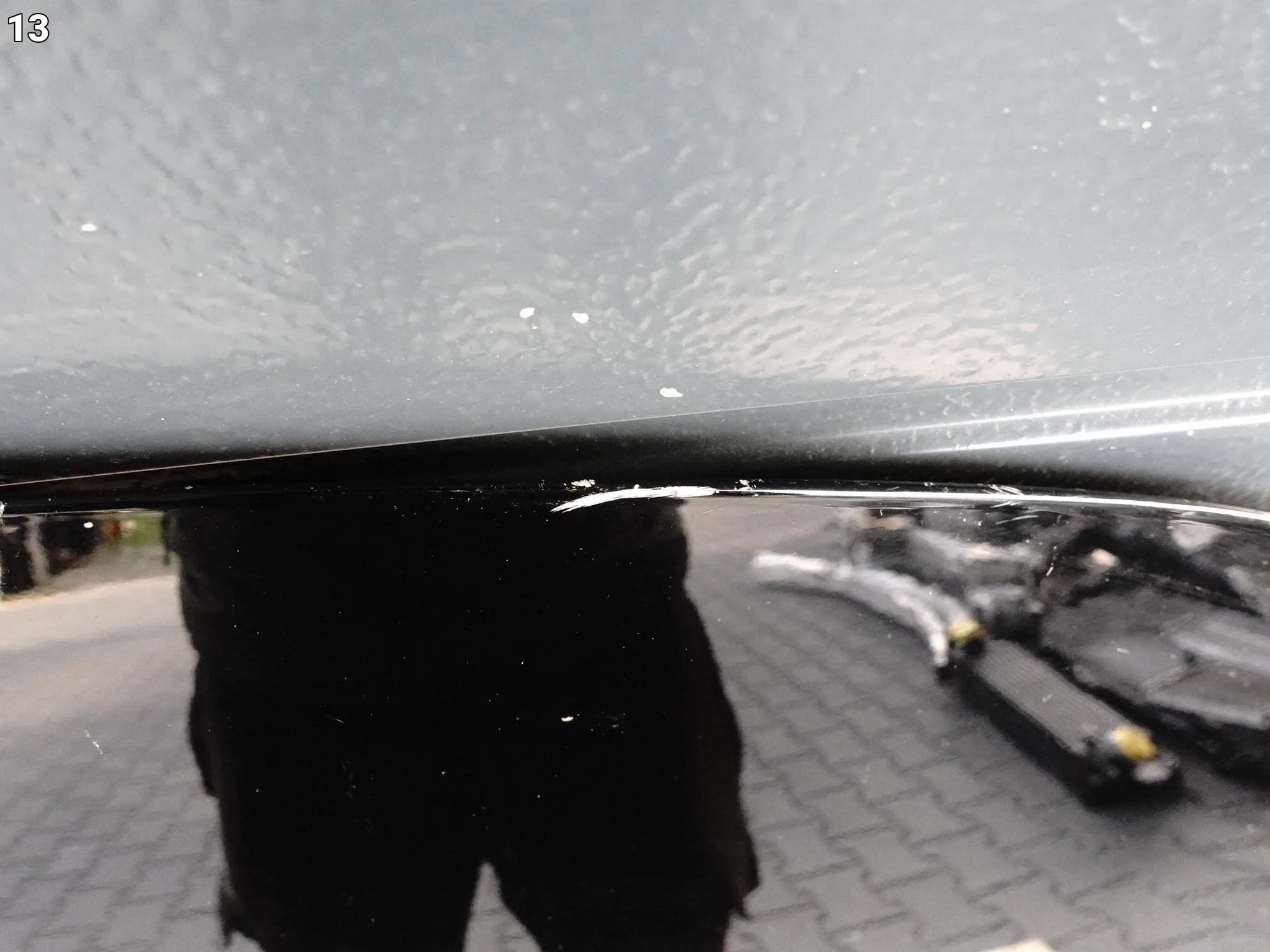 TESLA MODEL Y 20-25 MASKA POKRYWA SILNIKA HOOD BONNET PRZÓD * GRAD * TESLA MODEL Y 20-25 MASKA POKRYWA SILNIKA HOOD BONNET PRZÓD * GRAD * - obrazek 14