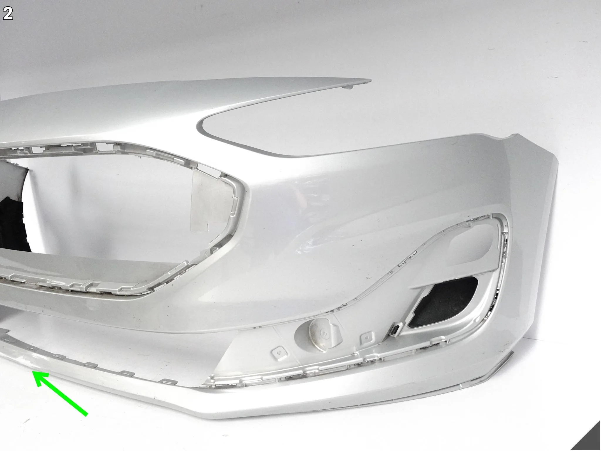 FORD FOCUS IV MK4 LIFT 21-25 ZWYKŁY ZDERZAK BUMPER + ZAŚLEPKA PRZÓD FORD FOCUS IV MK4 LIFT 21-25 ZWYKŁY ZDERZAK BUMPER + ZAŚLEPKA PRZÓD - obrazek 3