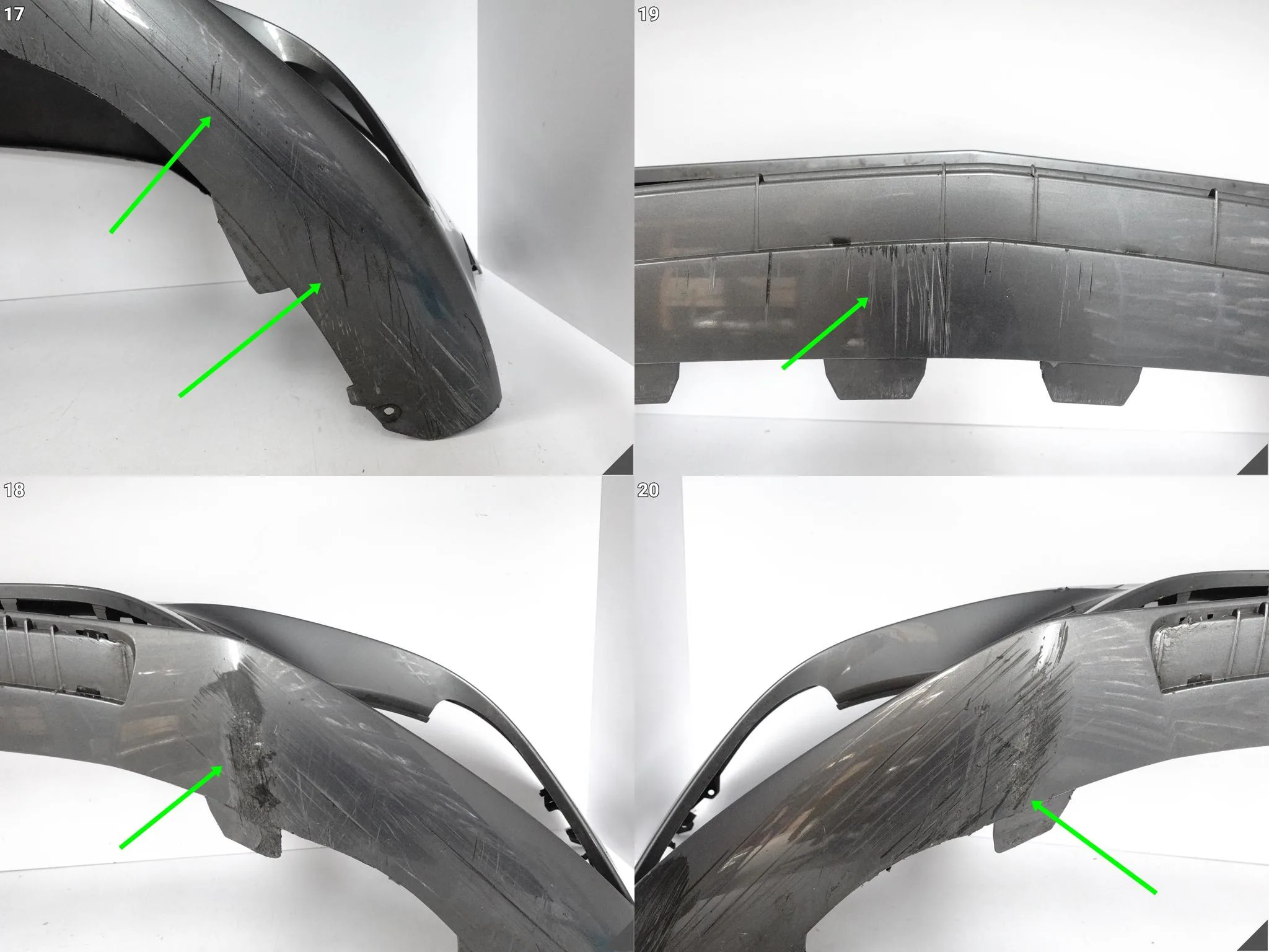 MERCEDES A-KLASA W177 AMG 18-22 ZDERZAK BUMPER + 2X LISTWA PRZÓD (6XPDC) MERCEDES A-KLASA W177 AMG 18-22 ZDERZAK BUMPER + 2X LISTWA PRZÓD (6XPDC) - obrazek 12