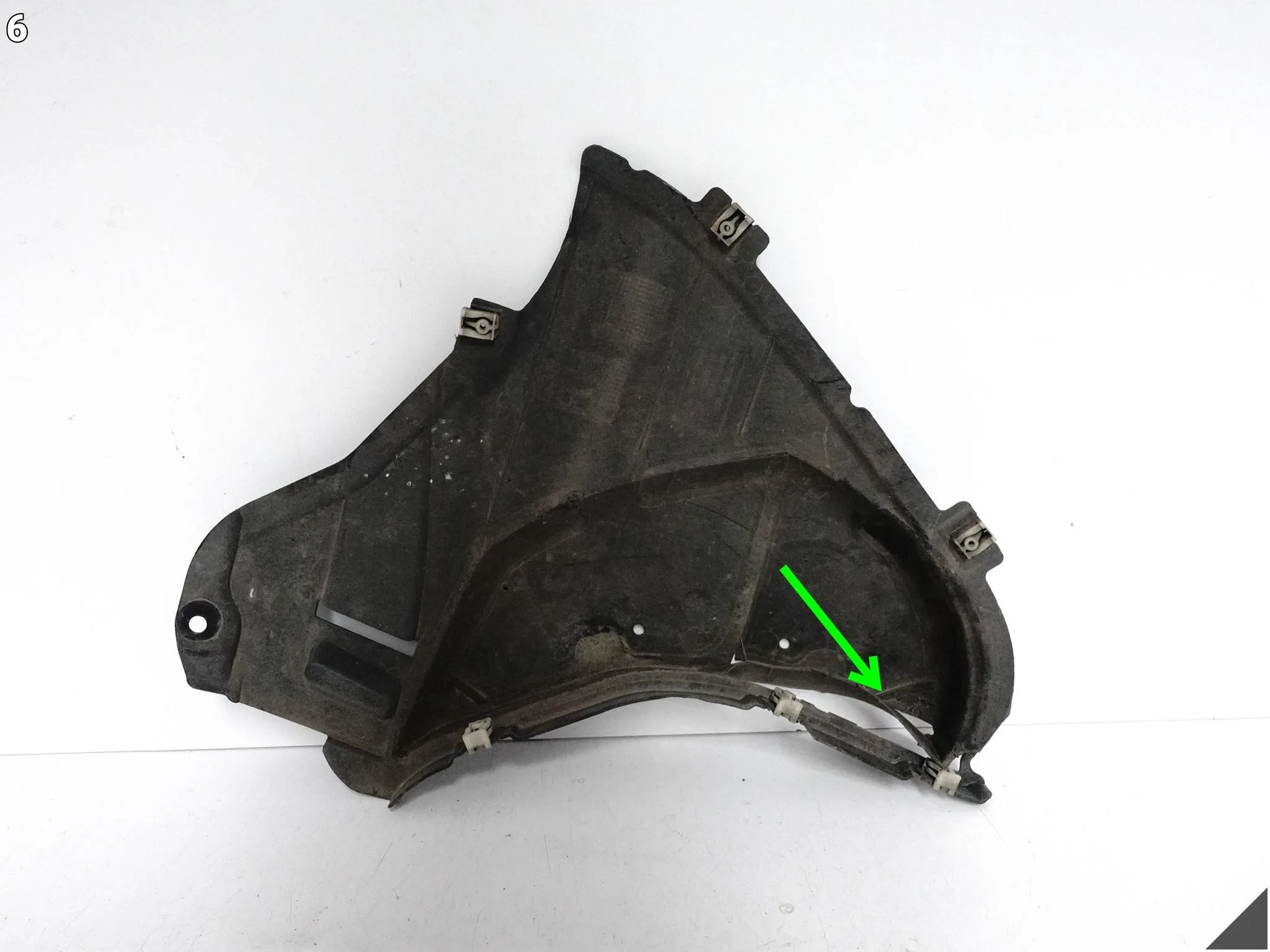 BMW 5 G30 G31 G38 17-23 LISTWA OSŁONA TRÓJKĄTNA TRÓJKĄT NADKOLA PRZÓD PRAWY BMW 5 G30 G31 G38 17-23 LISTWA OSŁONA TRÓJKĄTNA TRÓJKĄT NADKOLA PRZÓD PRAWY - obrazek 7
