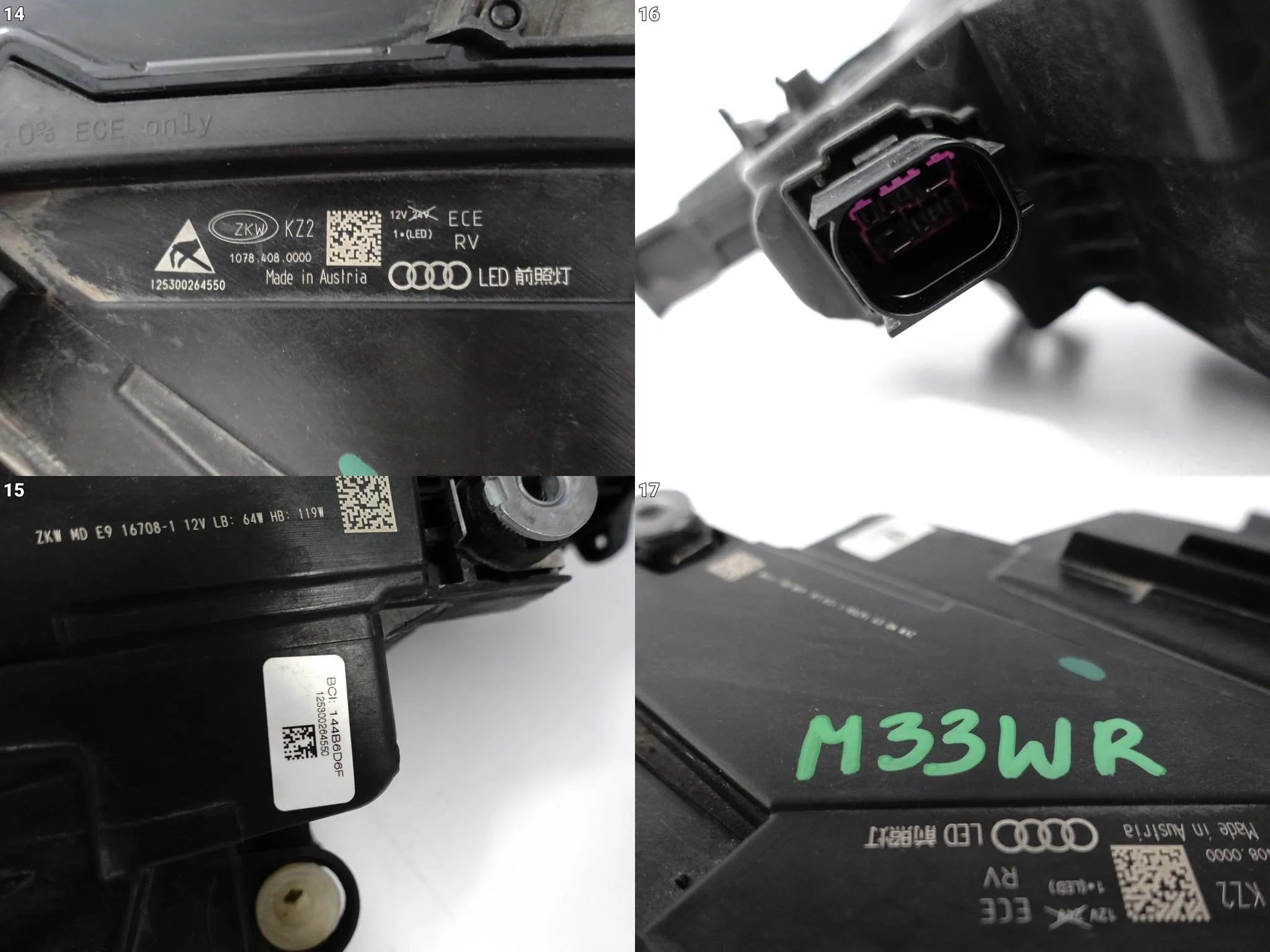 AUDI Q8 SQ8 4M8 18-23 LAMPA MATRIX FULL LED PRAWA PRZÓD EUROPA AUDI Q8 SQ8 4M8 18-23 LAMPA MATRIX FULL LED PRAWA PRZÓD EUROPA - obrazek 15