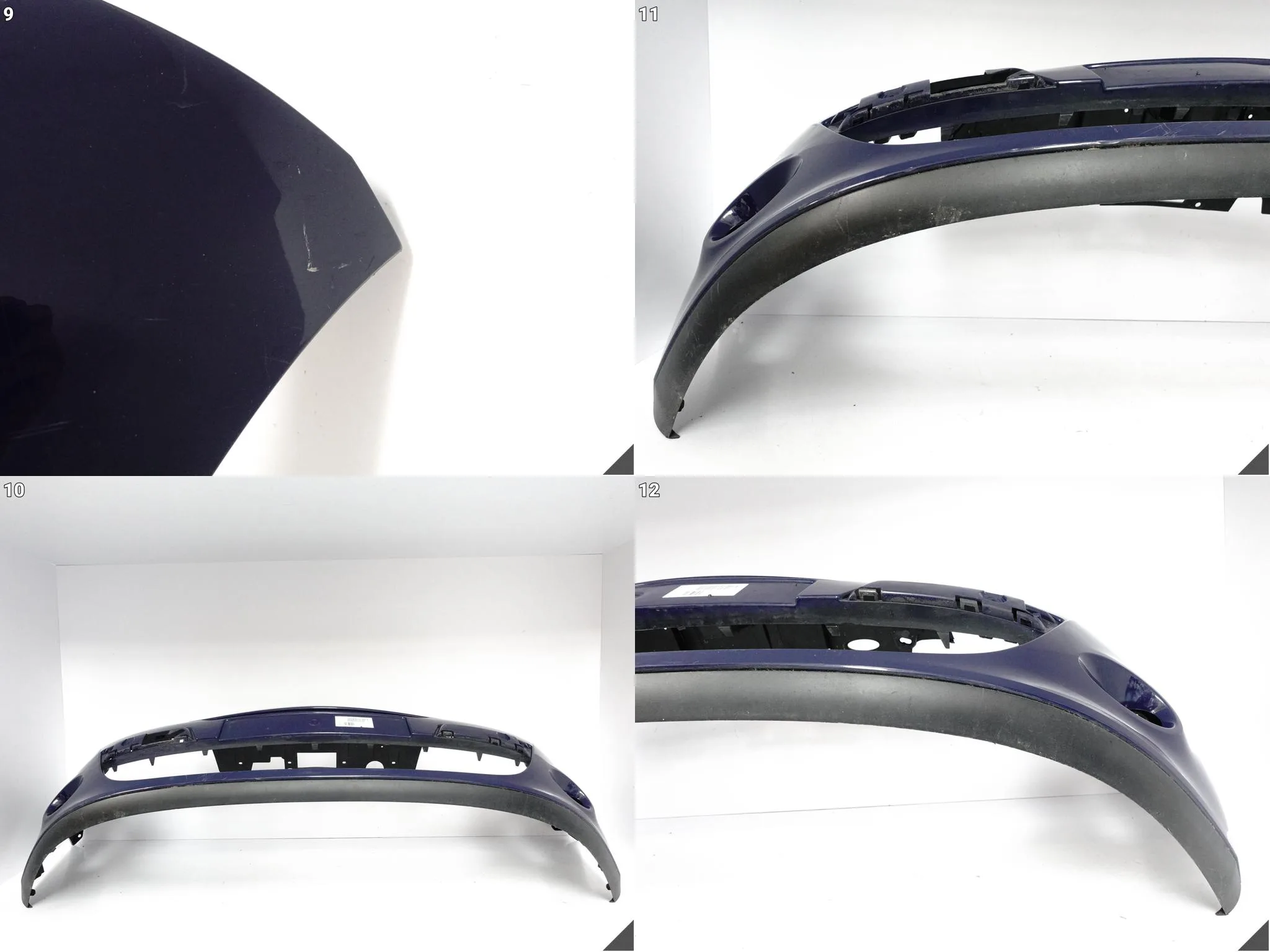RENAULT MEGANE 3 III 08-11 ZWYKŁY ZDERZAK BUMPER PRZÓD + ŚLIZGI 620220004R RENAULT MEGANE 3 III 08-11 ZWYKŁY ZDERZAK BUMPER PRZÓD + ŚLIZGI 620220004R - obrazek 10