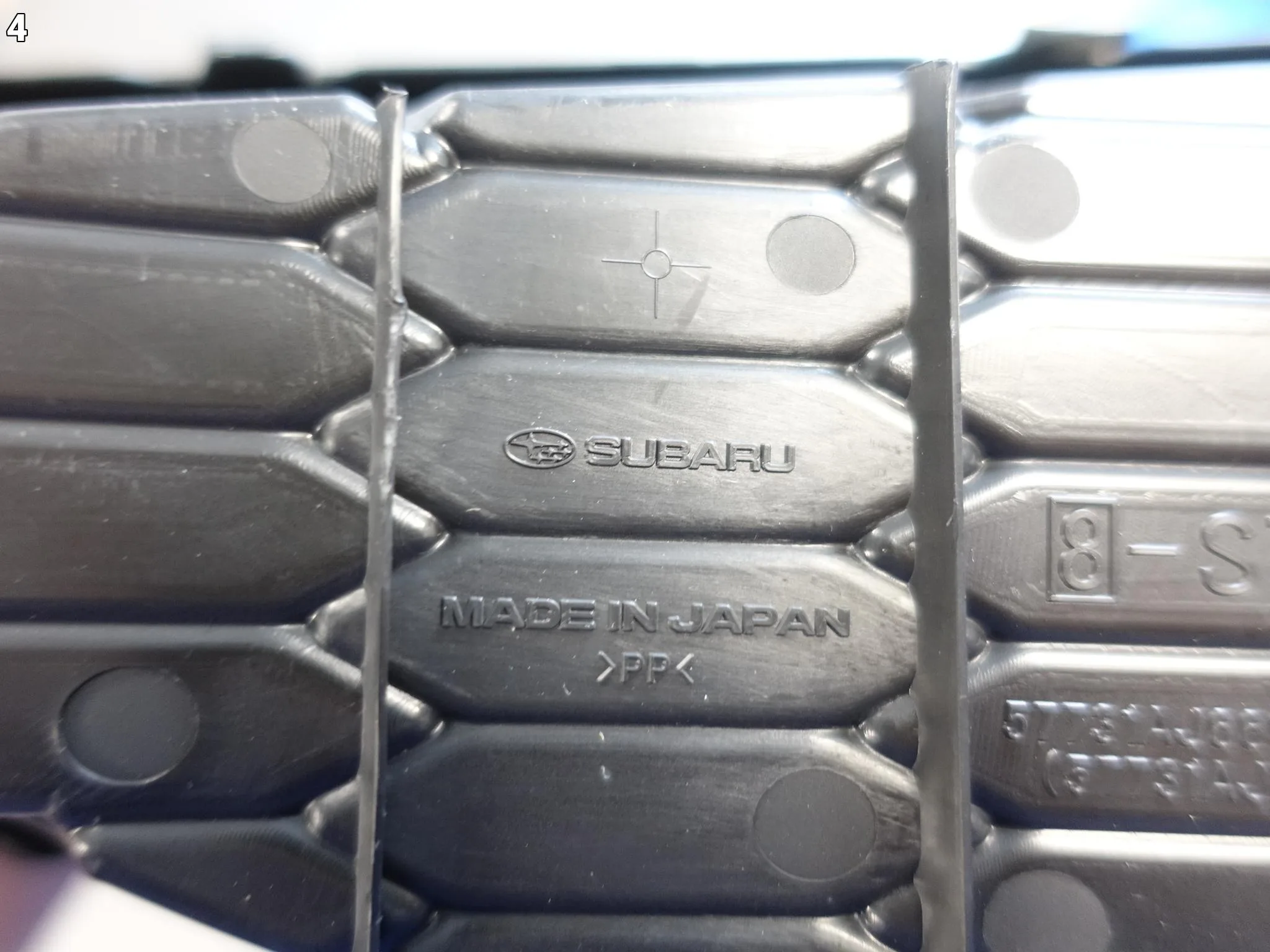SUBARU LEGACY V LIFT 12-14 KRATKA ATRAPA CHROM W ZDERZAK PRZÓD PRAWA SUBARU LEGACY V LIFT 12-14 KRATKA ATRAPA CHROM W ZDERZAK PRZÓD PRAWA - obrazek 5