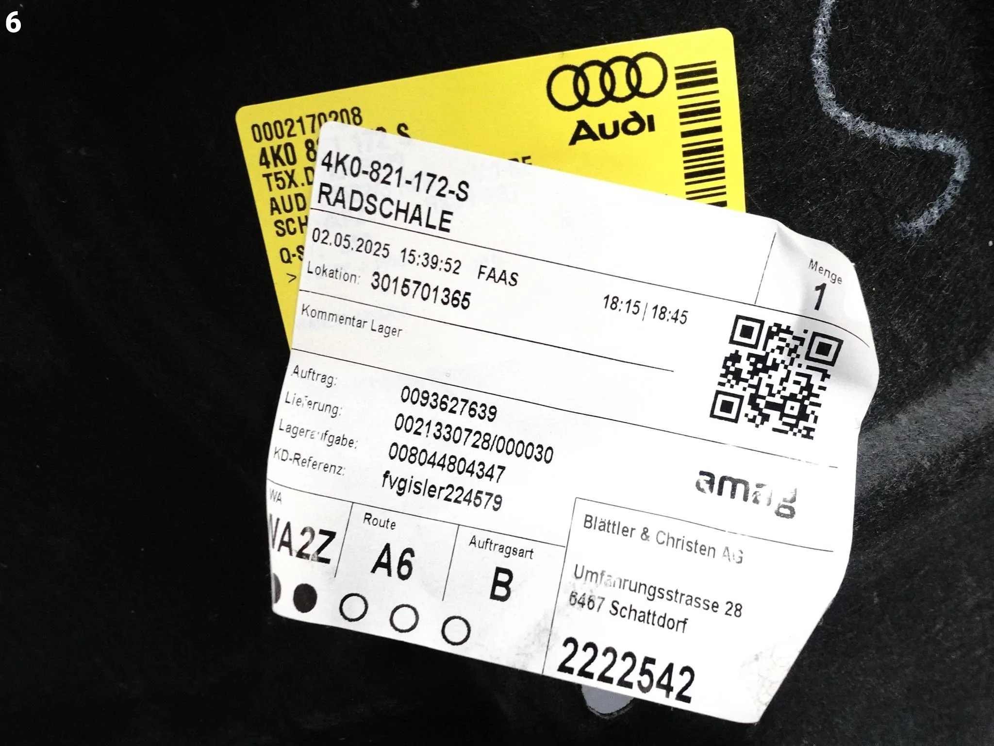 AUDI RS6 4K0 RS7 4K8 C8 19- NADKOLE POSZYCIE WNĘKI KOŁA PRAWE PRZÓD ORG AUDI RS6 4K0 RS7 4K8 C8 19- NADKOLE POSZYCIE WNĘKI KOŁA PRAWE PRZÓD ORG - obrazek 7