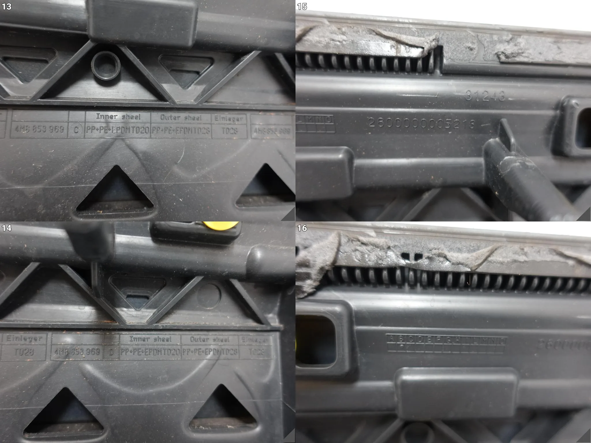 AUDI Q8 SQ8 4M8 18- LISTWA OSŁONA NAKŁADKA NA DRZWI LEWA TYŁ CARBON AUDI Q8 SQ8 4M8 18- LISTWA OSŁONA NAKŁADKA NA DRZWI LEWA TYŁ CARBON - obrazek 14