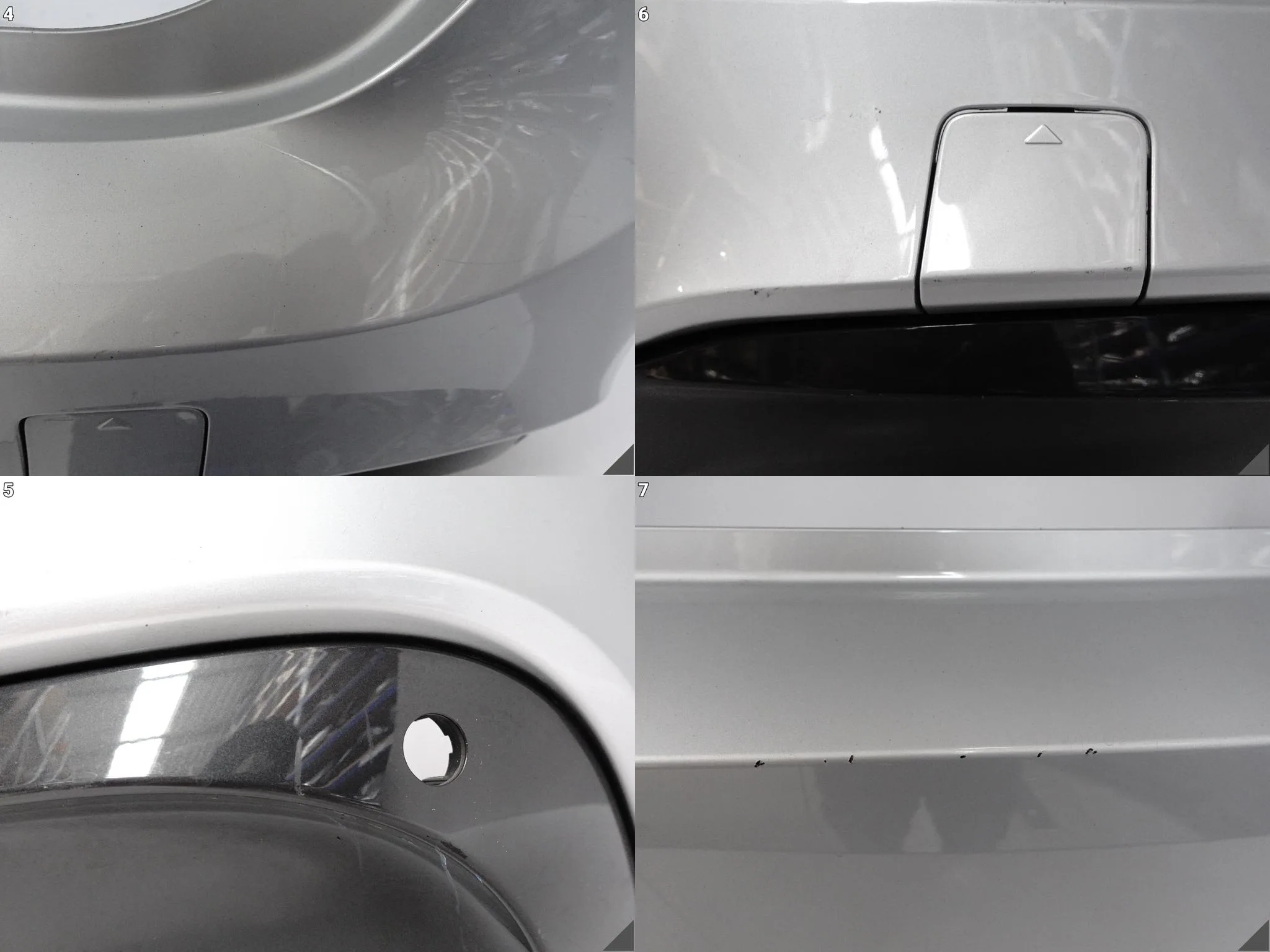 BMW 2 F46 LCI LIFT GRAN TOURER M PAKIET 18-22 ZDERZAK BUMPER + SPOILER TYŁ BMW 2 F46 LCI LIFT GRAN TOURER M PAKIET 18-22 ZDERZAK BUMPER + SPOILER TYŁ - obrazek 5