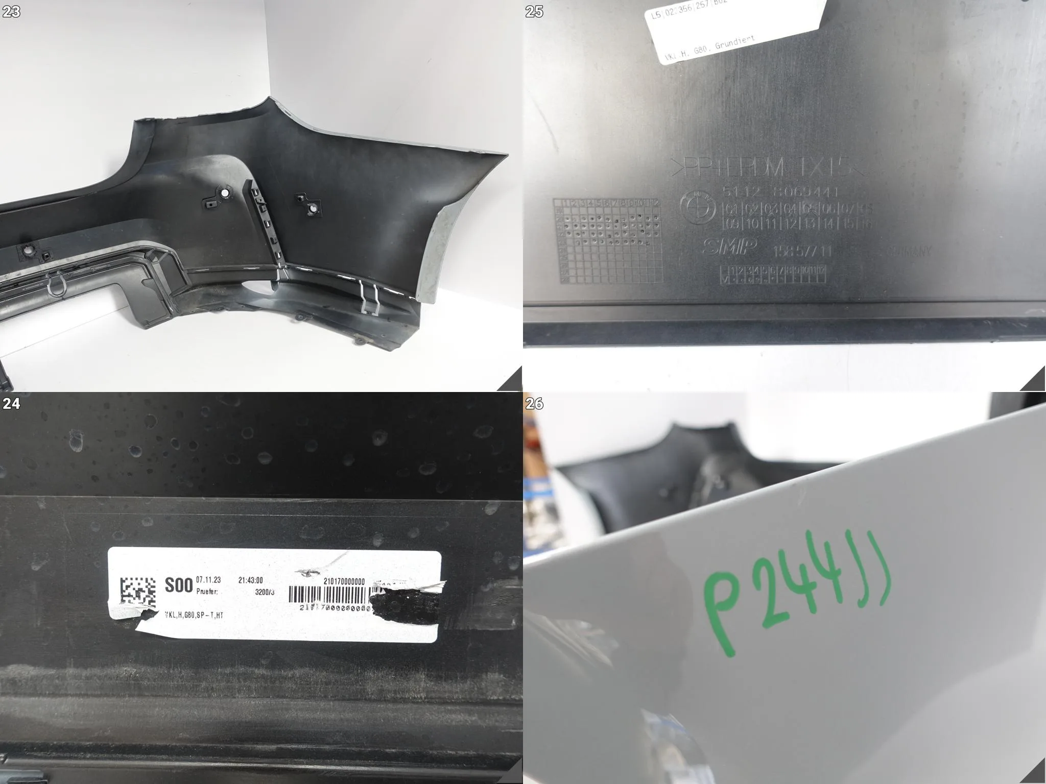 BMW M3 G80 M-POWER SEDAN LIMUZYNA 18-25 LIFT LCI ZDERZAK BUMPER TYŁ (6xPDC) BMW M3 G80 M-POWER SEDAN LIMUZYNA 18-25 LIFT LCI ZDERZAK BUMPER TYŁ (6xPDC) - obrazek 15