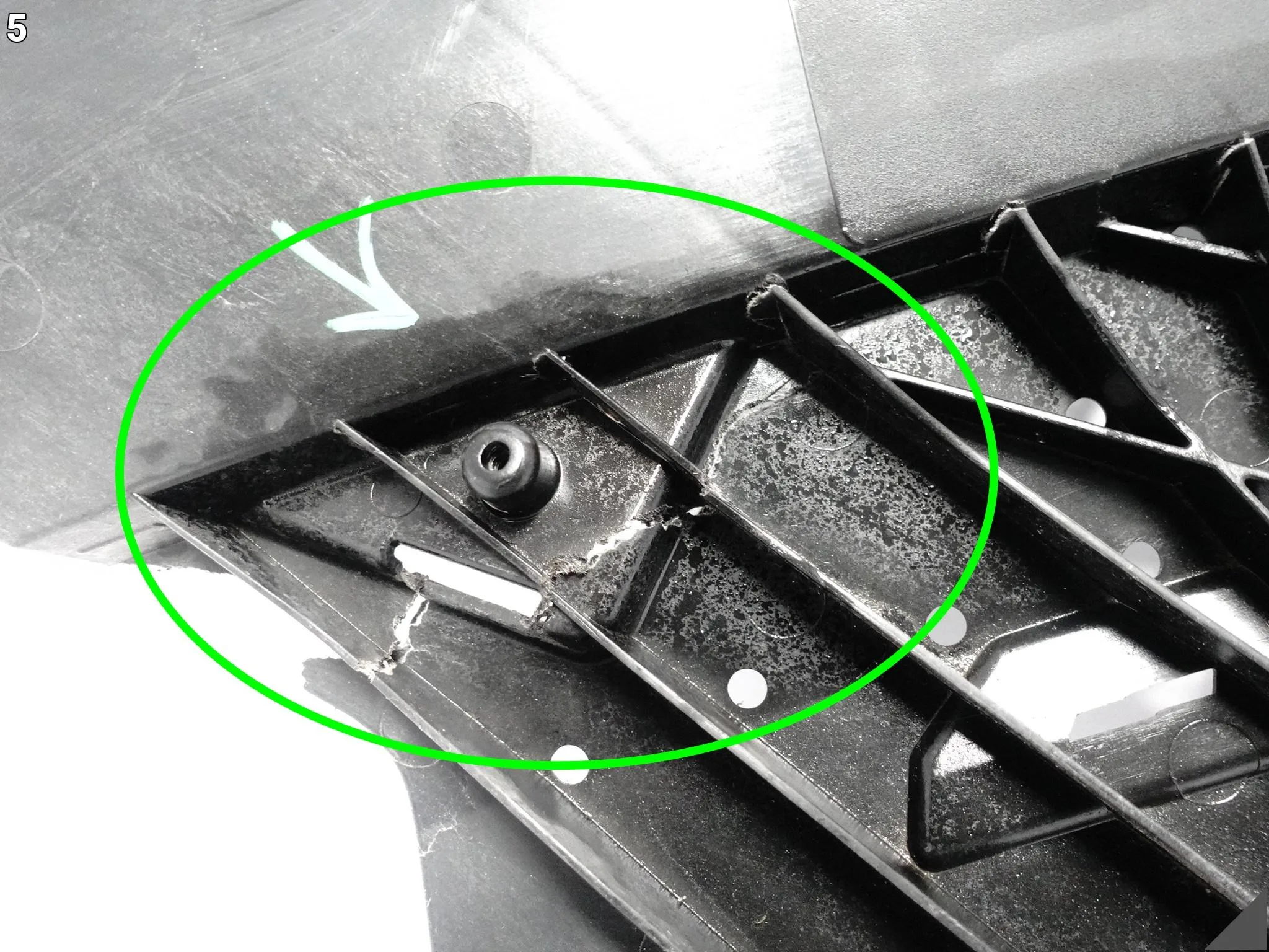 AUDI A6 C8 4K0 LIFT 18-25 OSŁONA PŁYTA PODŁOGA SPOILER POD ZDERZAK PRZÓD AUDI A6 C8 4K0 LIFT 18-25 OSŁONA PŁYTA PODŁOGA SPOILER POD ZDERZAK PRZÓD - obrazek 6