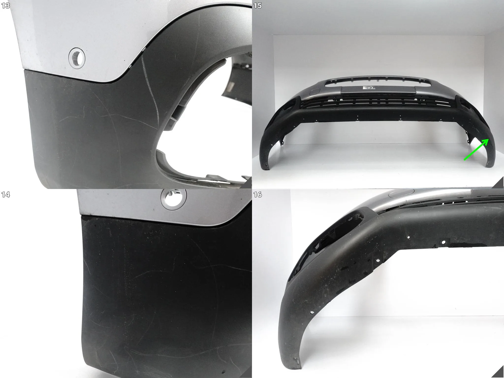 CITROEN BERLINGO MULTISPACE III 3 18-23 ZDERZAK BUMPER KRATKA PRZÓD (6xPDC) CITROEN BERLINGO MULTISPACE III 3 18-23 ZDERZAK BUMPER KRATKA PRZÓD (6xPDC) - obrazek 11