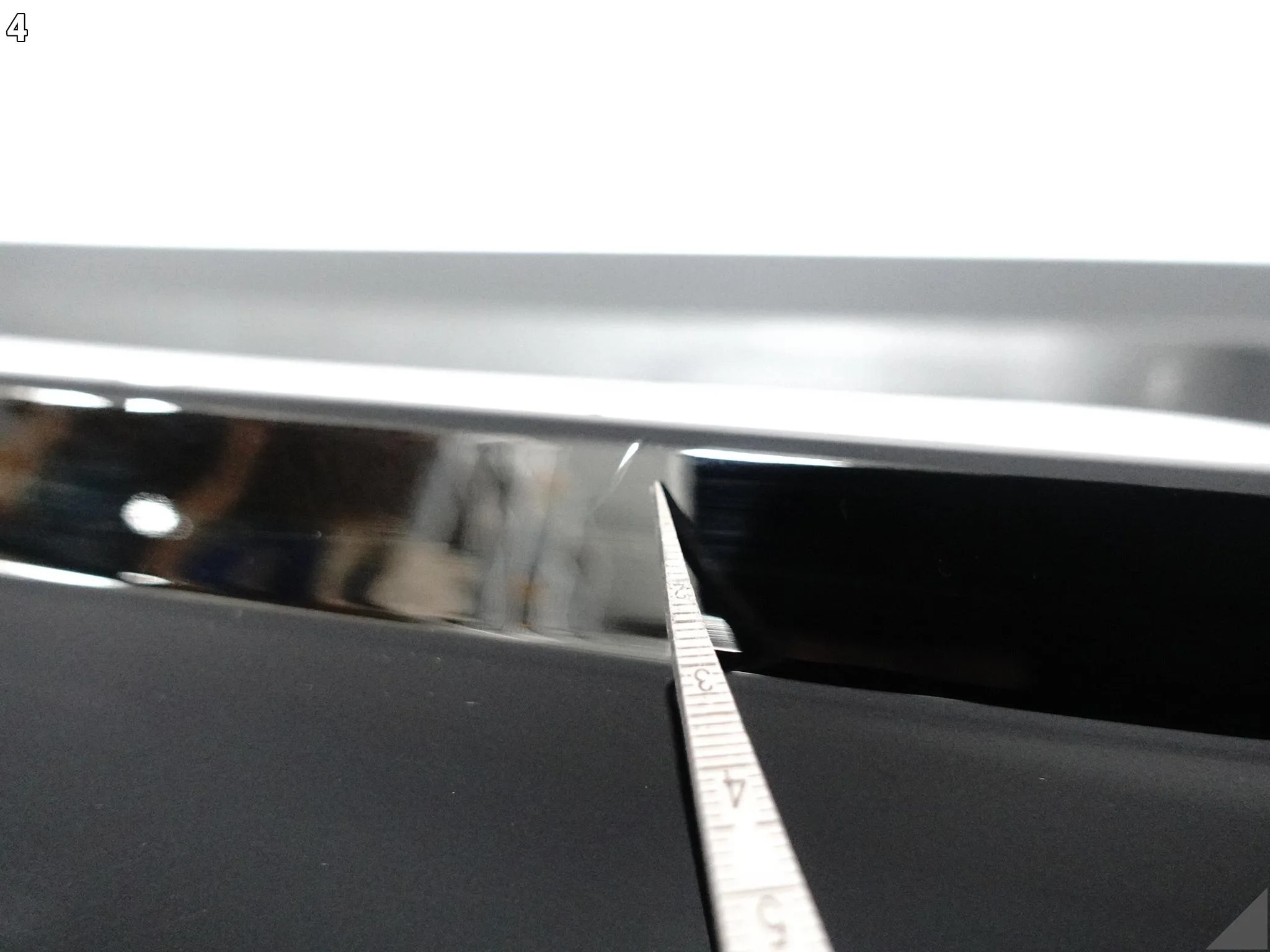 AUDI Q7 II 2 4M0 S-LINE LIFT 19- DYFUZOR SPOILER DOKŁADKA W ZDERZAK TYŁ AUDI Q7 II 2 4M0 S-LINE LIFT 19- DYFUZOR SPOILER DOKŁADKA W ZDERZAK TYŁ - obrazek 5