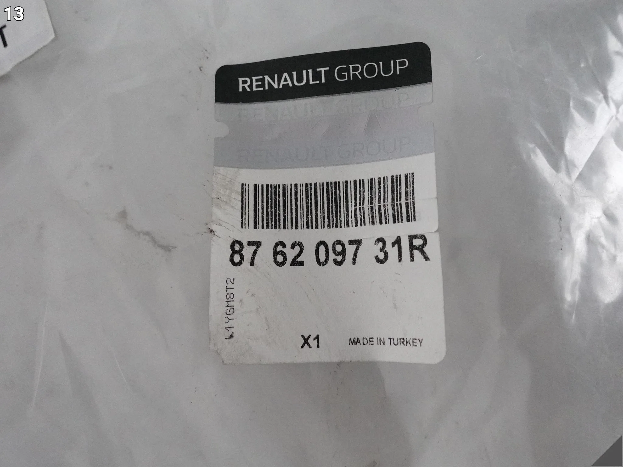 RENAULT CLIO IV 12-20 POSZYCIE OPARCIA FOTELA PASAŻERA PRZÓD LEWY RENAULT CLIO IV 12-20 POSZYCIE OPARCIA FOTELA PASAŻERA PRZÓD LEWY - obrazek 14