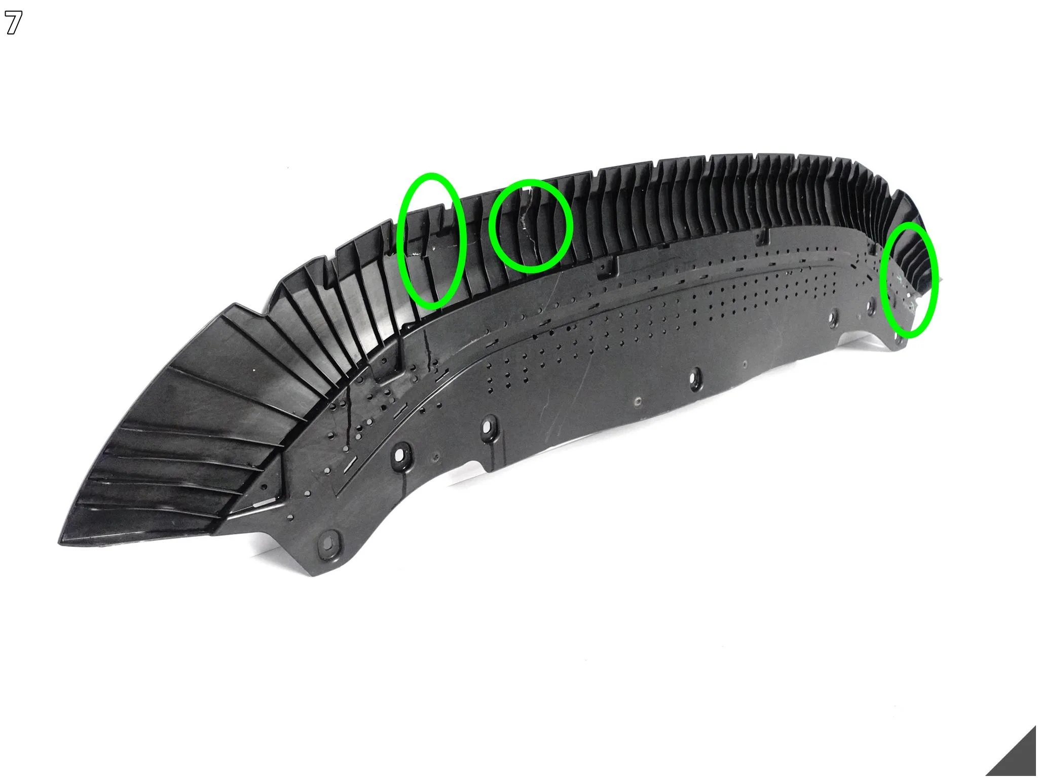 AUDI A6 C8 4K0 LIFT 18-25 OSŁONA PŁYTA PODŁOGA SPOILER POD ZDERZAK PRZÓD AUDI A6 C8 4K0 LIFT 18-25 OSŁONA PŁYTA PODŁOGA SPOILER POD ZDERZAK PRZÓD - obrazek 8