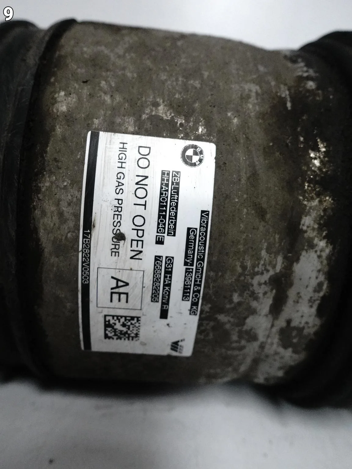 BMW 5 G31 TOURING KOMBI 17-24 AMORTYZATOR AMOR PNEUMATYCZNY PRAWY TYŁ BMW 5 G31 TOURING KOMBI 17-24 AMORTYZATOR AMOR PNEUMATYCZNY PRAWY TYŁ - obrazek 10