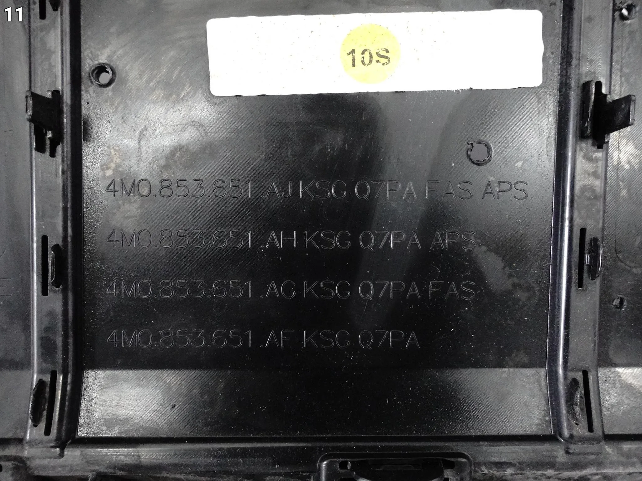 AUDI Q7 II 4M0 LIFT FL 19-24 GRILL ATRAPA W ZDERZAK PDC ACC RADARY PRZÓD AUDI Q7 II 4M0 LIFT FL 19-24 GRILL ATRAPA W ZDERZAK PDC ACC RADARY PRZÓD - obrazek 12