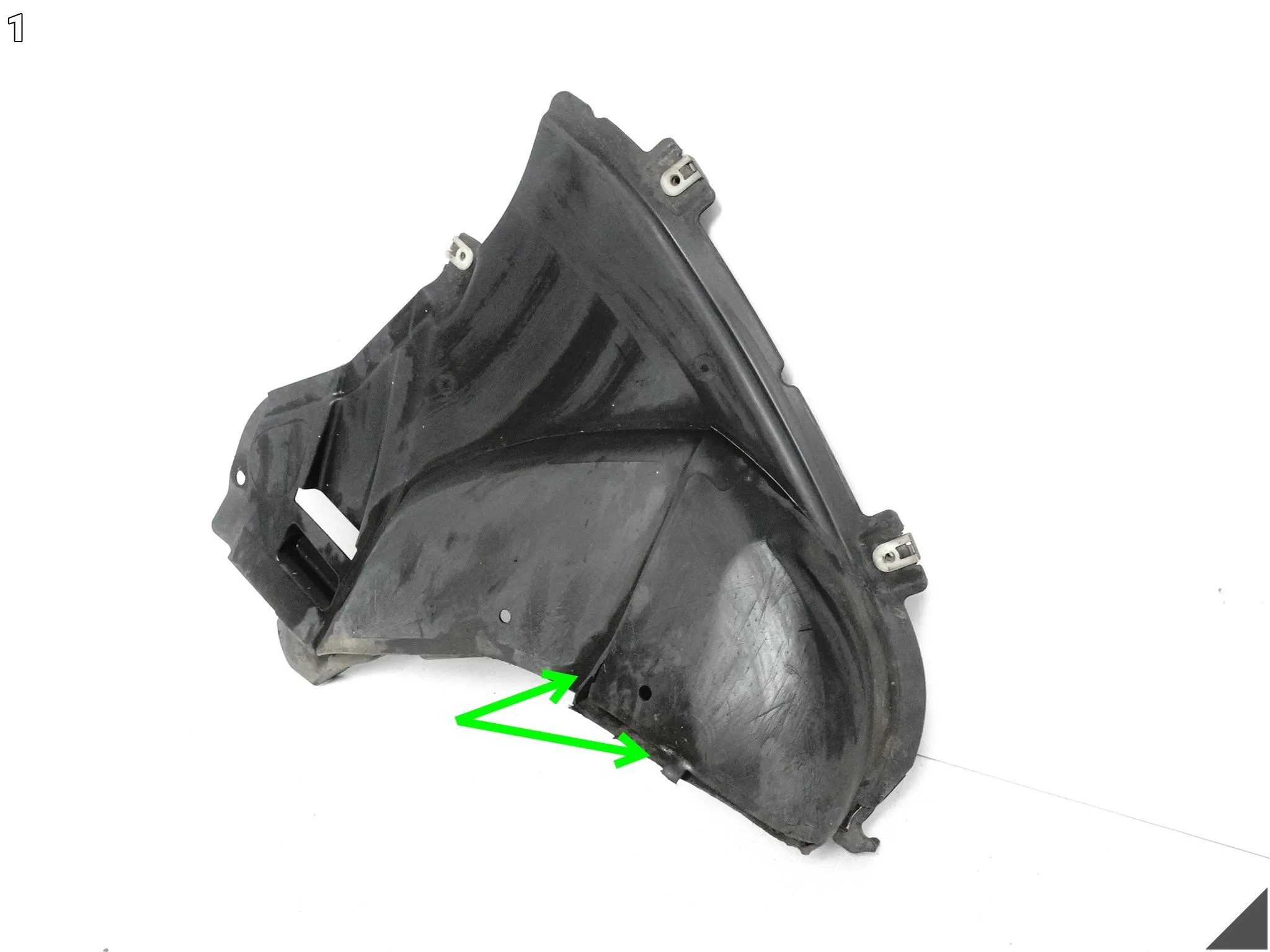 BMW 5 G30 G31 G38 17-23 LISTWA OSŁONA TRÓJKĄTNA TRÓJKĄT NADKOLA PRZÓD LEWY BMW 5 G30 G31 G38 17-23 LISTWA OSŁONA TRÓJKĄTNA TRÓJKĄT NADKOLA PRZÓD LEWY - obrazek 2