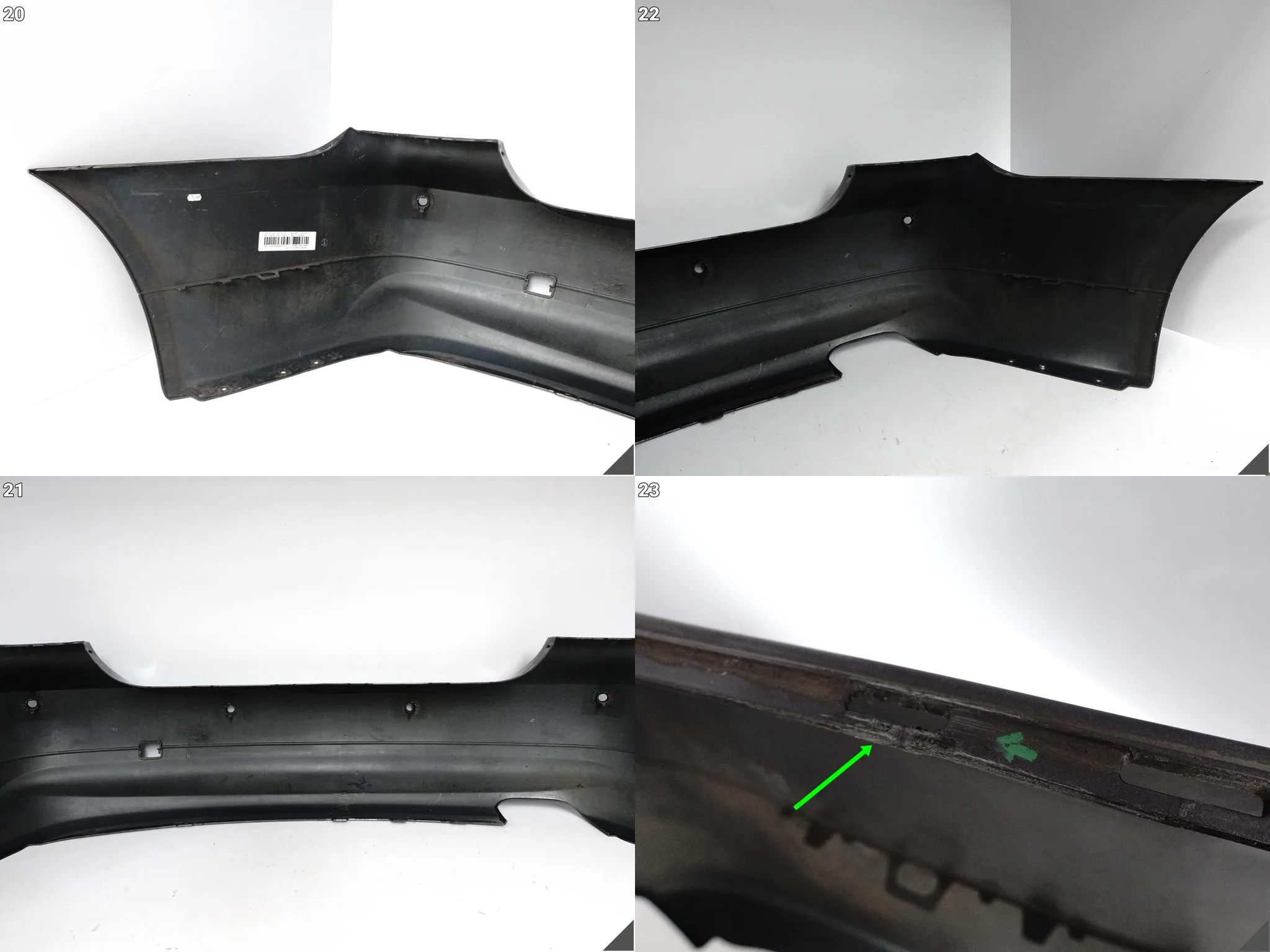 BMW 3 E90 SEDAN ZWYKŁY 04-08 ZDERZAK BUMPER TYŁ (4XPDC) 7058509 BMW 3 E90 SEDAN ZWYKŁY 04-08 ZDERZAK BUMPER TYŁ (4XPDC) 7058509 - obrazek 12