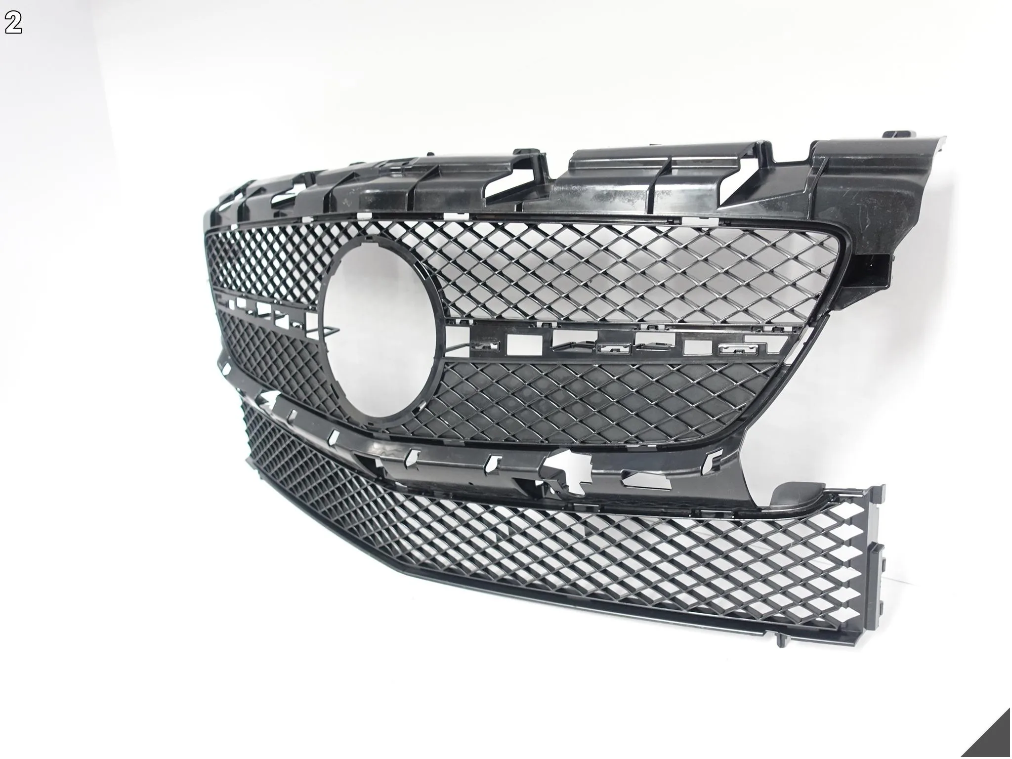 MERCEDES SLK III R172 W172 AMG 11-15 GRILL WLOT KRATKA DOLNA ZDERZAK PRZÓD MERCEDES SLK III R172 W172 AMG 11-15 GRILL WLOT KRATKA DOLNA ZDERZAK PRZÓD - obrazek 3