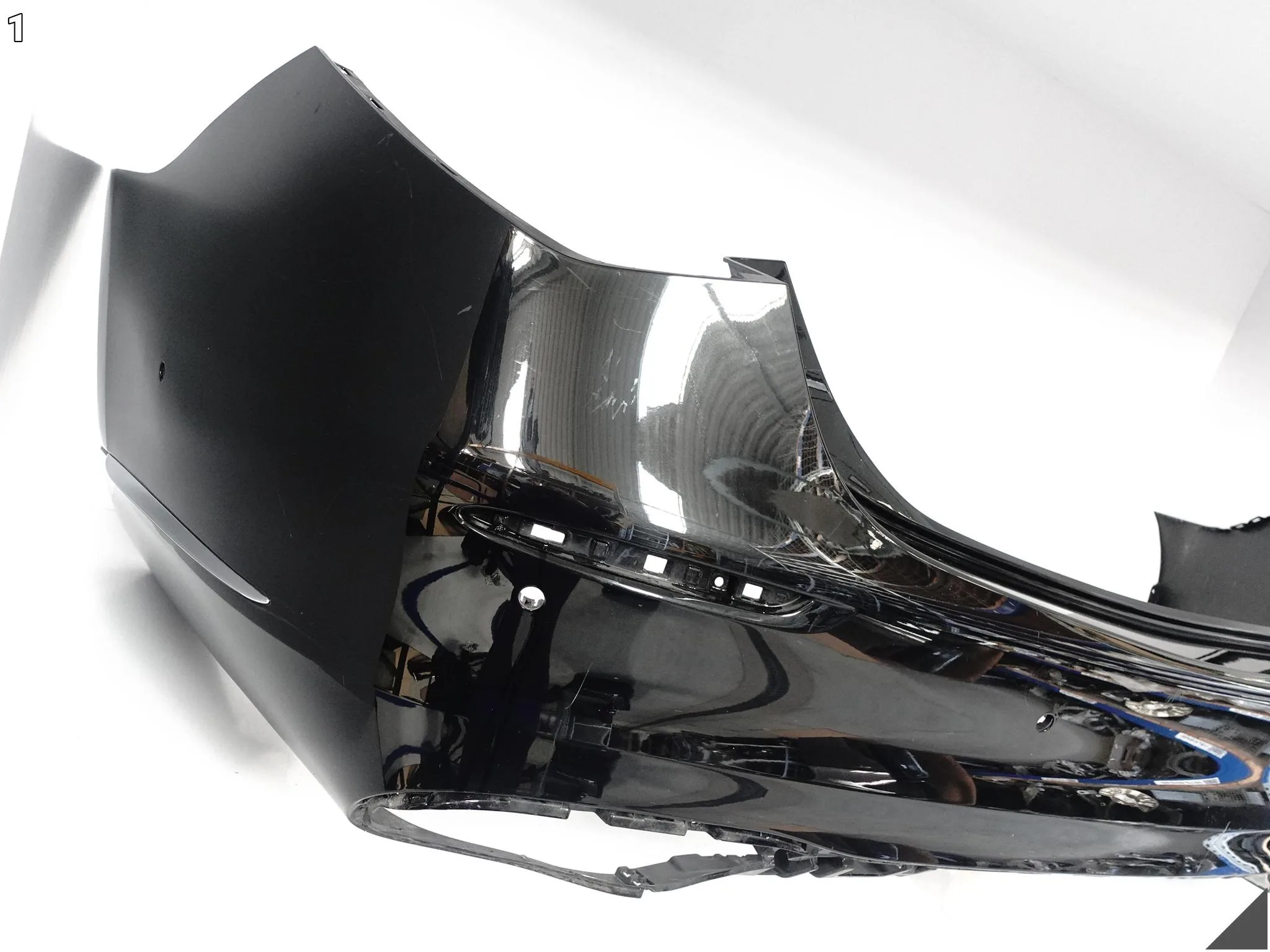 MERCEDES S-KLASA W223 ZWYKŁY BASIS 20- ZDERZAK + LISTWA CHROM TYŁ (6xPDC) MERCEDES S-KLASA W223 ZWYKŁY BASIS 20- ZDERZAK + LISTWA CHROM TYŁ (6xPDC) - obrazek 2