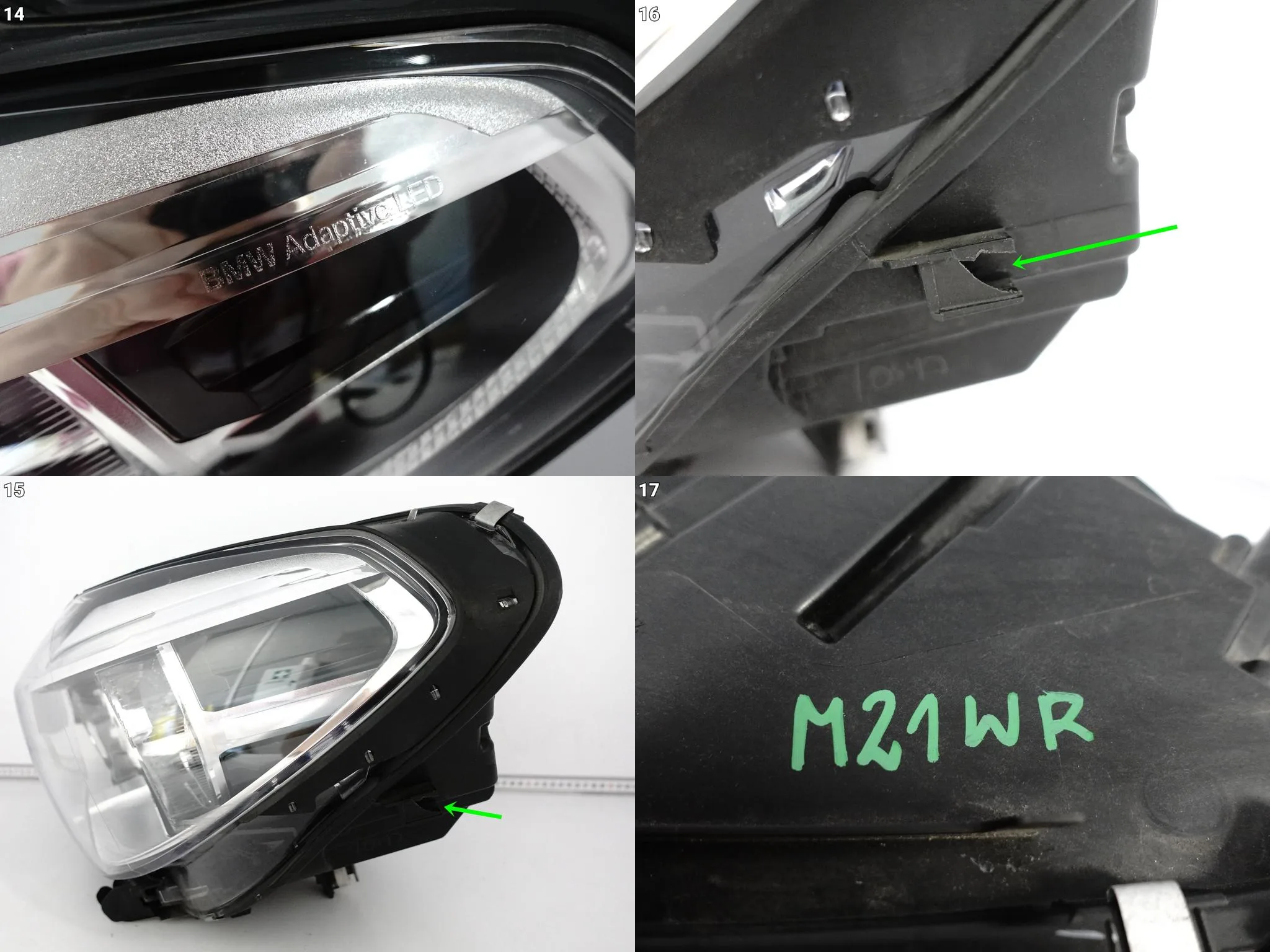 BMW X3 G01 X4 G02 17-20 FULL LED ADAPTIVE LAMPA LEWA PRZÓD EUROPA BMW X3 G01 X4 G02 17-20 FULL LED ADAPTIVE LAMPA LEWA PRZÓD EUROPA - obrazek 15