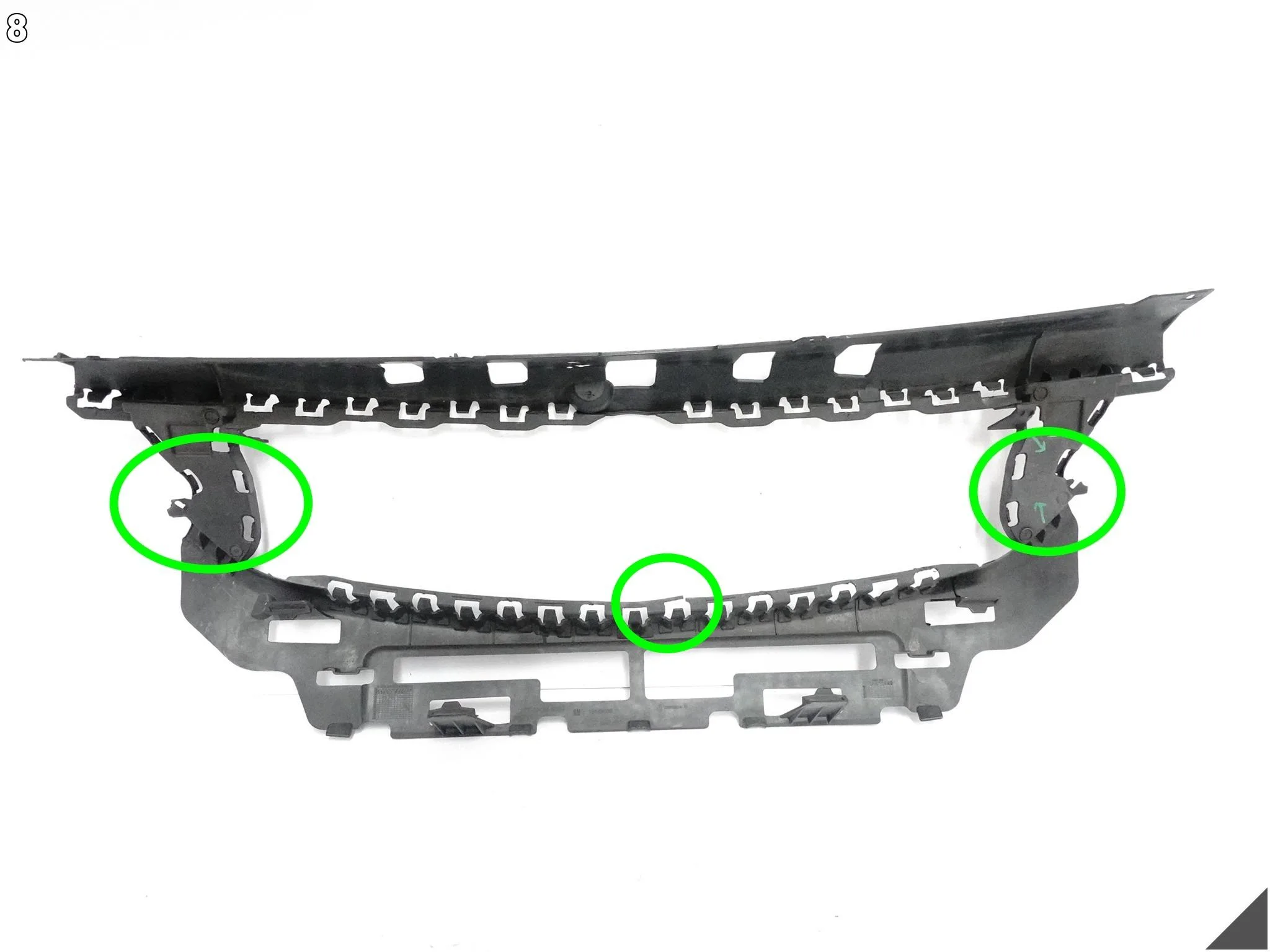 OPEL ASTRA V 5 15-19 ZWYKŁY WZMOCNIENIE GRILL ATRAPY W ZDERZAK PRZÓD OPEL ASTRA V 5 15-19 ZWYKŁY WZMOCNIENIE GRILL ATRAPY W ZDERZAK PRZÓD - obrazek 9