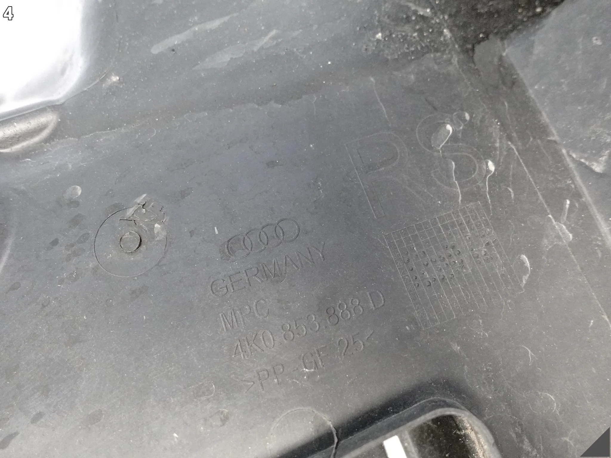 AUDI RS6 4K0 C8 RS7 4K8 19- NADKOLE WNĘKA KOŁA PRAWE PRZÓD PRZEDNIA CZĘŚĆ AUDI RS6 4K0 C8 RS7 4K8 19- NADKOLE WNĘKA KOŁA PRAWE PRZÓD PRZEDNIA CZĘŚĆ - obrazek 5