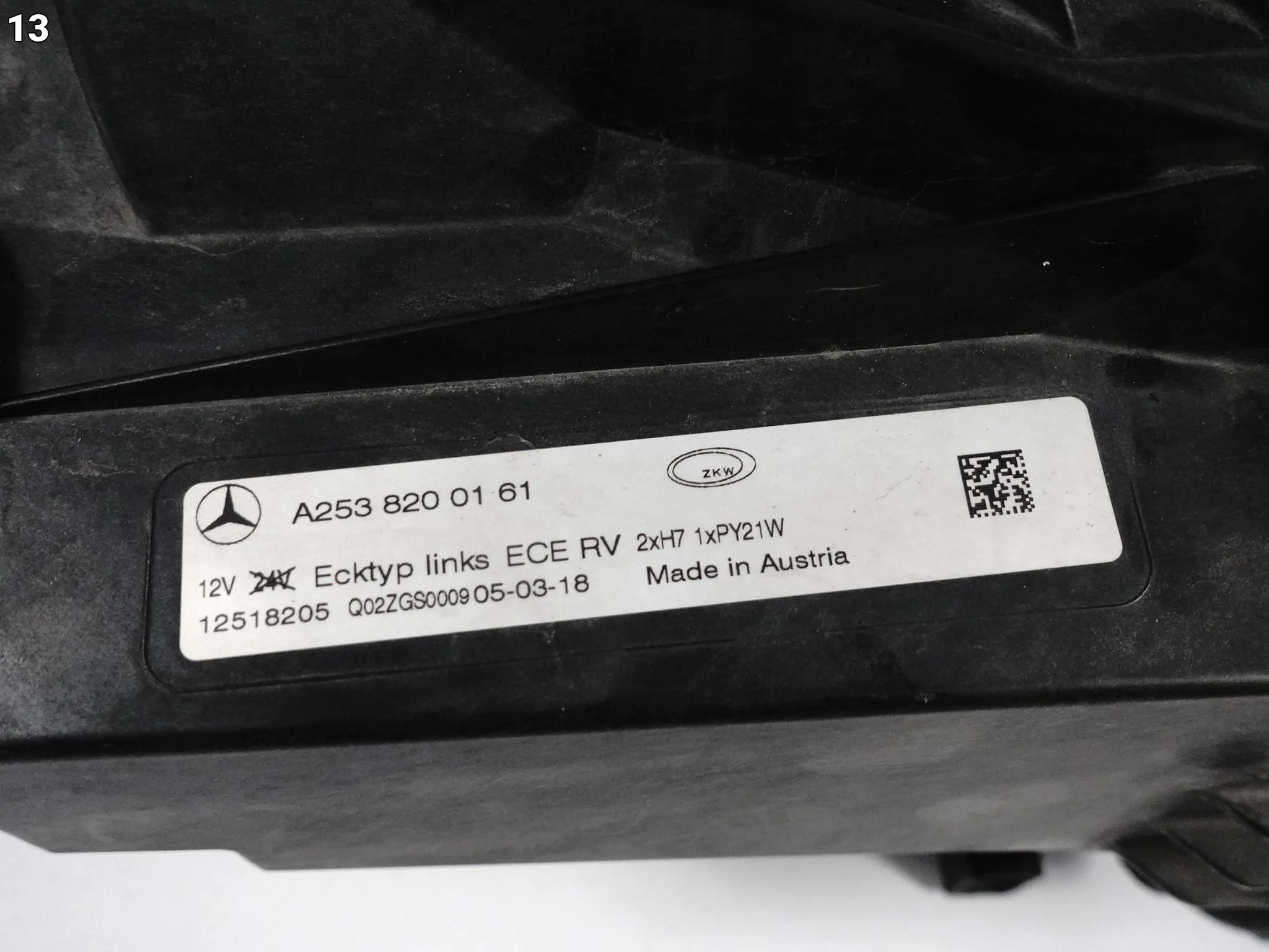 MERCEDES GLC X253 C253 15-19 LAMPA LEWA ZWYKŁA HALOGEN H7+ LED PRZÓD EUROPA MERCEDES GLC X253 C253 15-19 LAMPA LEWA ZWYKŁA HALOGEN H7+ LED PRZÓD EUROPA - obrazek 14