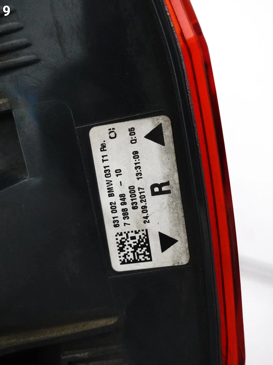 BMW 5 G31 TOURING KOMBI 17-20 LAMPA LED W BŁOTNIK PRAWA TYŁ EUROPA 7388948 BMW 5 G31 TOURING KOMBI 17-20 LAMPA LED W BŁOTNIK PRAWA TYŁ EUROPA 7388948 - obrazek 10