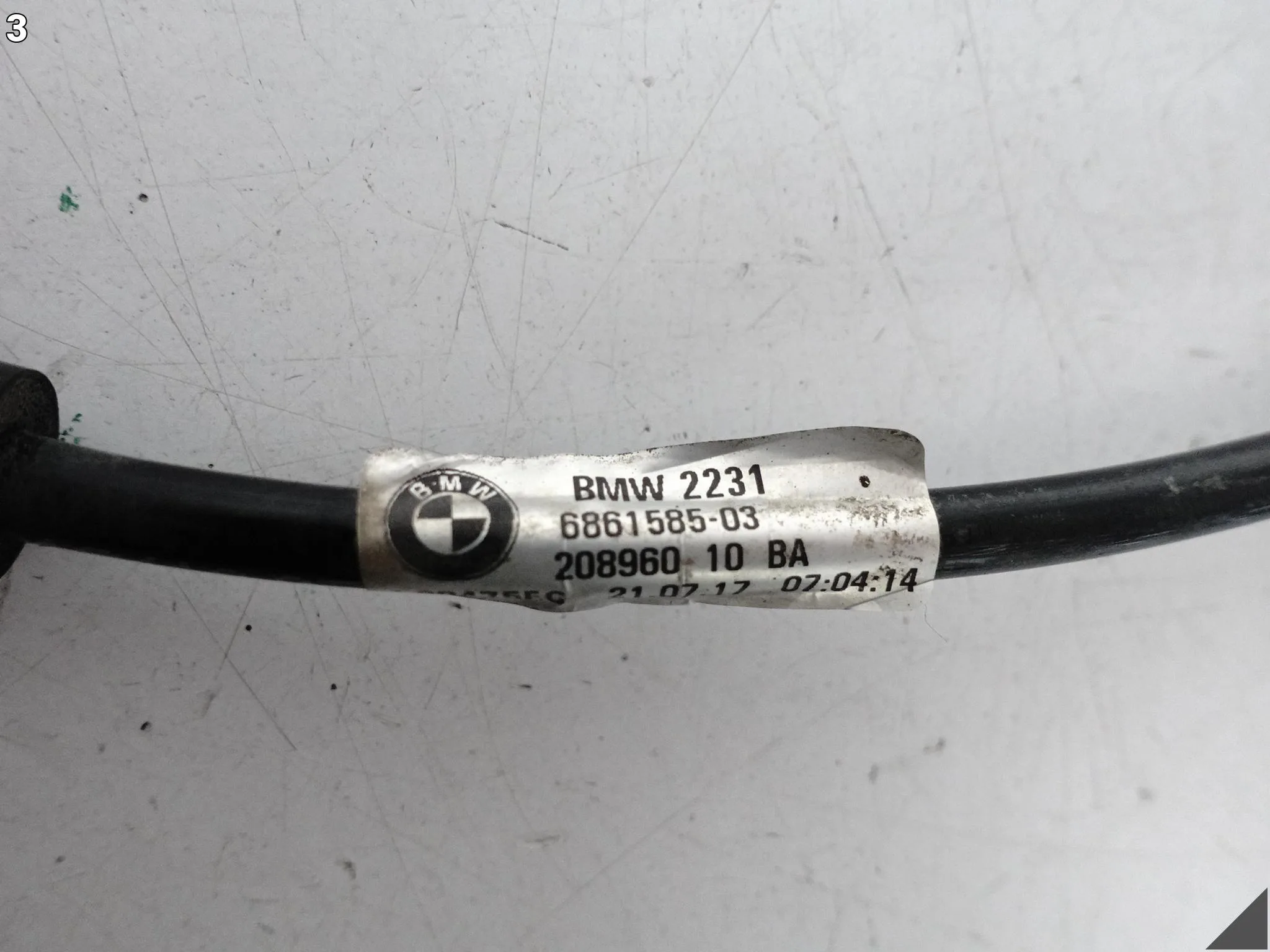 BMW G20 G30 G31 G32 G11 G12 RURKA WĄŻ PRZEWÓD PODCIŚNIENIA PRZÓD 6861585 BMW G20 G30 G31 G32 G11 G12 RURKA WĄŻ PRZEWÓD PODCIŚNIENIA PRZÓD 6861585 - obrazek 4