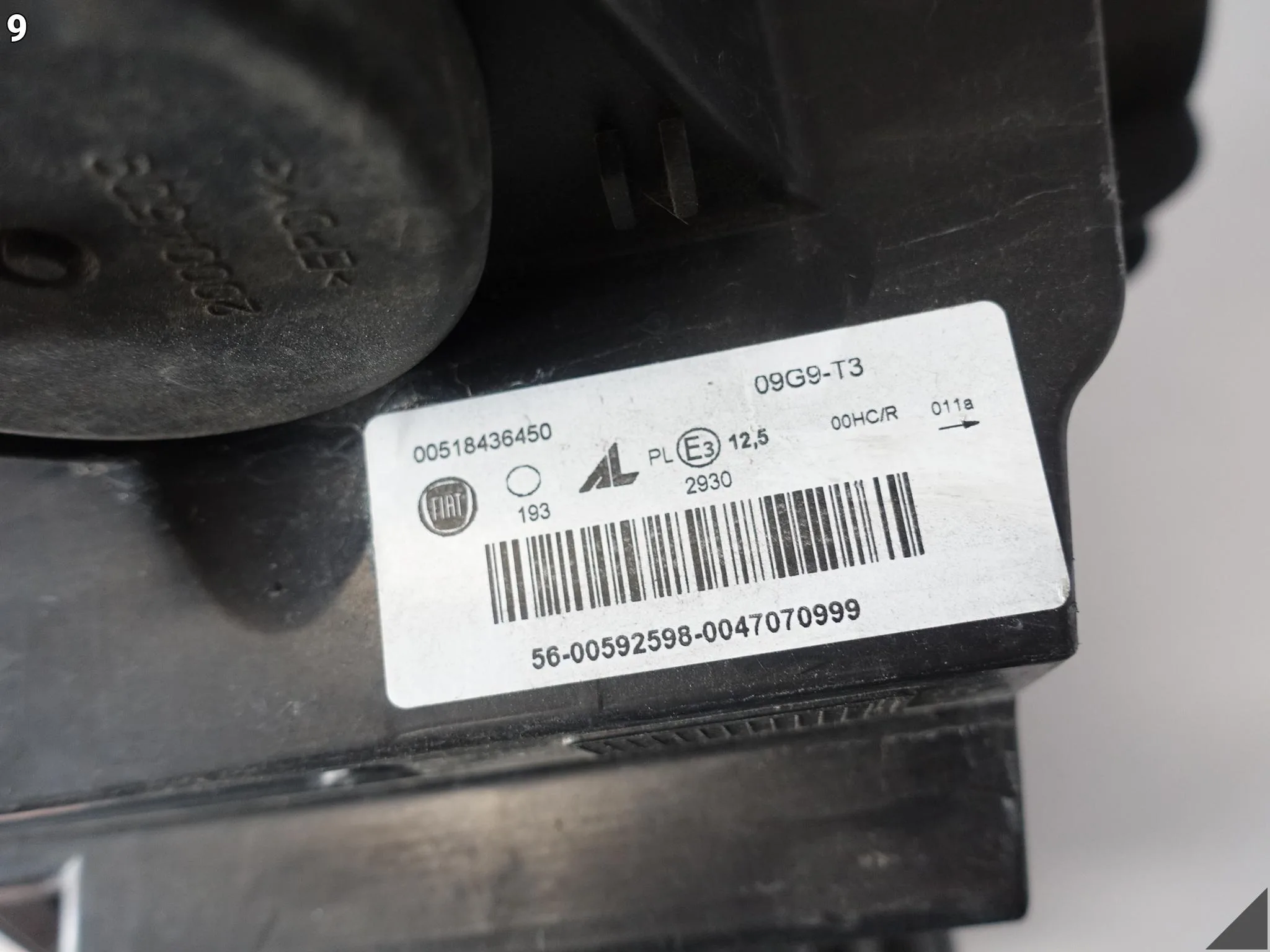 FIAT PANDA (3 III GENERACJA) 11-22 LAMPA ZWYKŁA HALOGEN LEWA PRZÓD EUROPA FIAT PANDA (3 III GENERACJA) 11-22 LAMPA ZWYKŁA HALOGEN LEWA PRZÓD EUROPA - obrazek 10