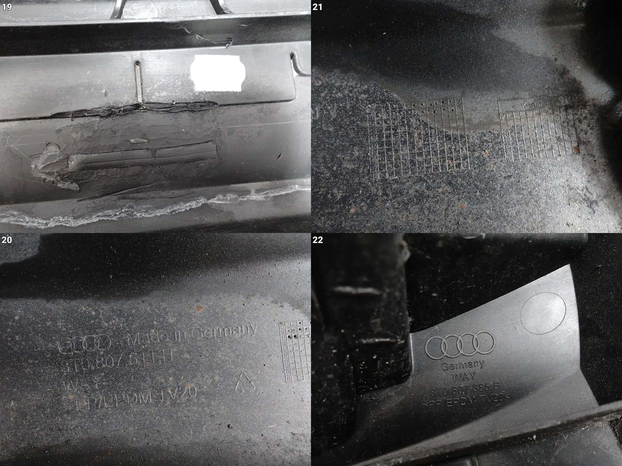 AUDI RS5 8T0 10-16 ZDERZAK BUMPER TYŁ (4xPDC) AUDI RS5 8T0 10-16 ZDERZAK BUMPER TYŁ (4xPDC) - obrazek 14