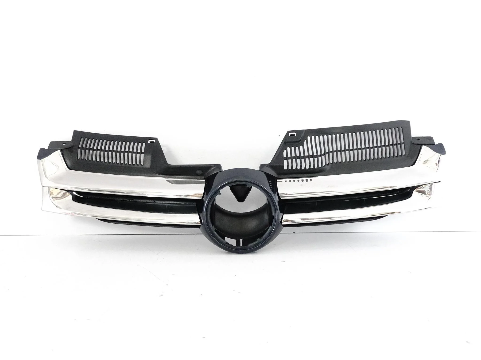 VW GOLF V 5 03-09 1K0 GRILL ATRAPA KRATKA CHROM W ZDERZAK PRZÓD VW GOLF V 5 03-09 1K0 GRILL ATRAPA KRATKA CHROM W ZDERZAK PRZÓD