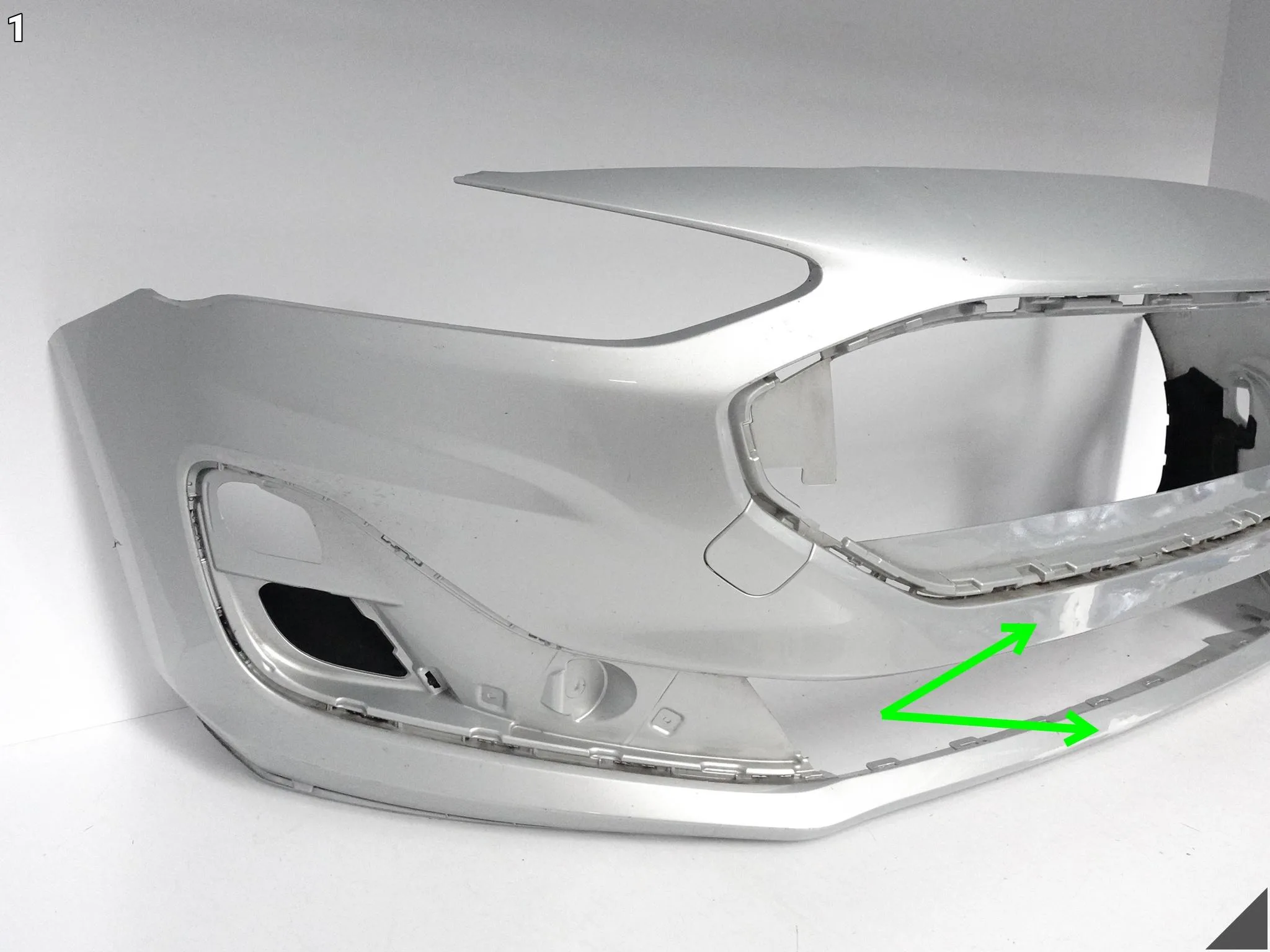 FORD FOCUS IV MK4 LIFT 21-25 ZWYKŁY ZDERZAK BUMPER + ZAŚLEPKA PRZÓD FORD FOCUS IV MK4 LIFT 21-25 ZWYKŁY ZDERZAK BUMPER + ZAŚLEPKA PRZÓD - obrazek 2