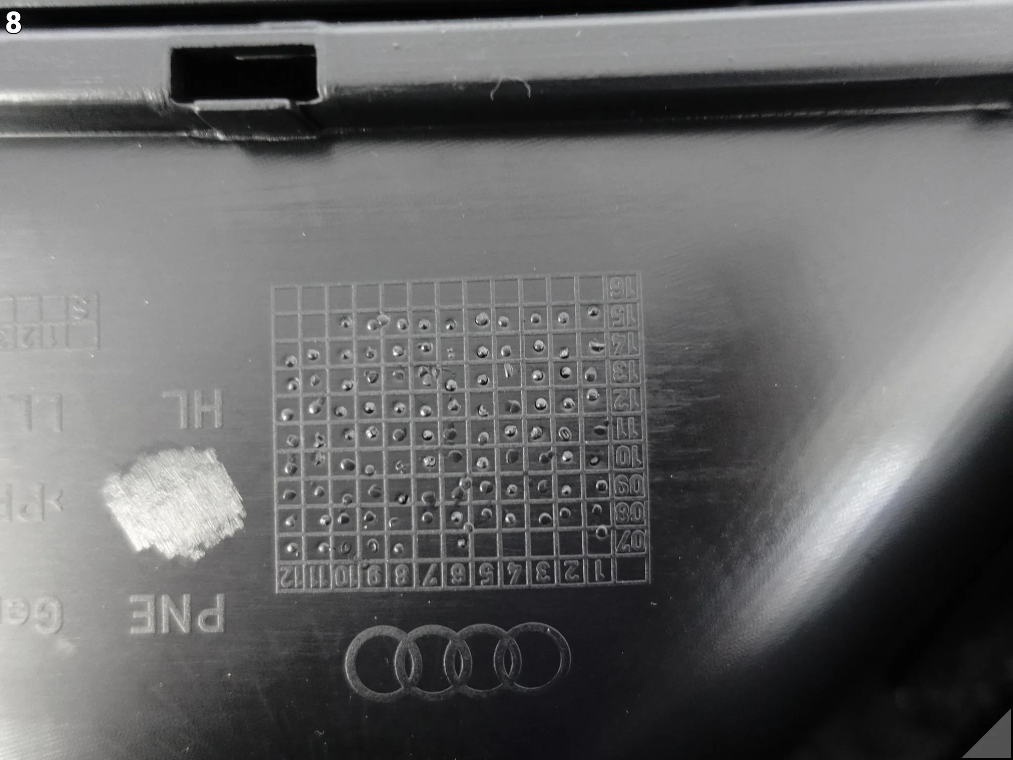 AUDI A5 S5 8T8 SPORTBACK LIFT 11-16 TAPICERKA BOCZEK DRZWI LEWA TYŁ MILANO AUDI A5 S5 8T8 SPORTBACK LIFT 11-16 TAPICERKA BOCZEK DRZWI LEWA TYŁ MILANO - obrazek 9