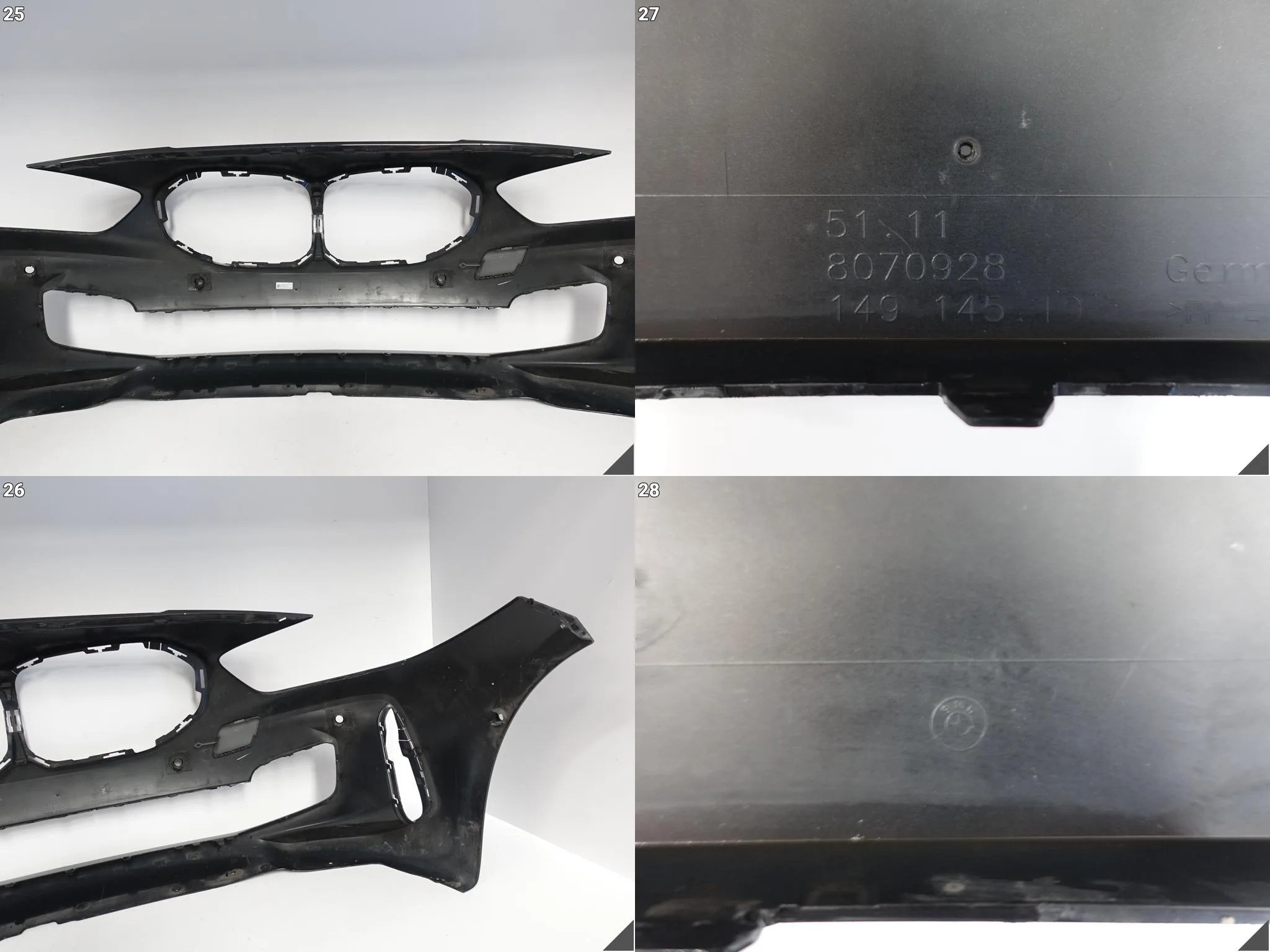 BMW 1 F40 M-PAKIET MSP 19-24 ZDERZAK BUMPER PRZÓD (6xPDC) + ZAŚLEPKA BMW 1 F40 M-PAKIET MSP 19-24 ZDERZAK BUMPER PRZÓD (6xPDC) + ZAŚLEPKA - obrazek 14