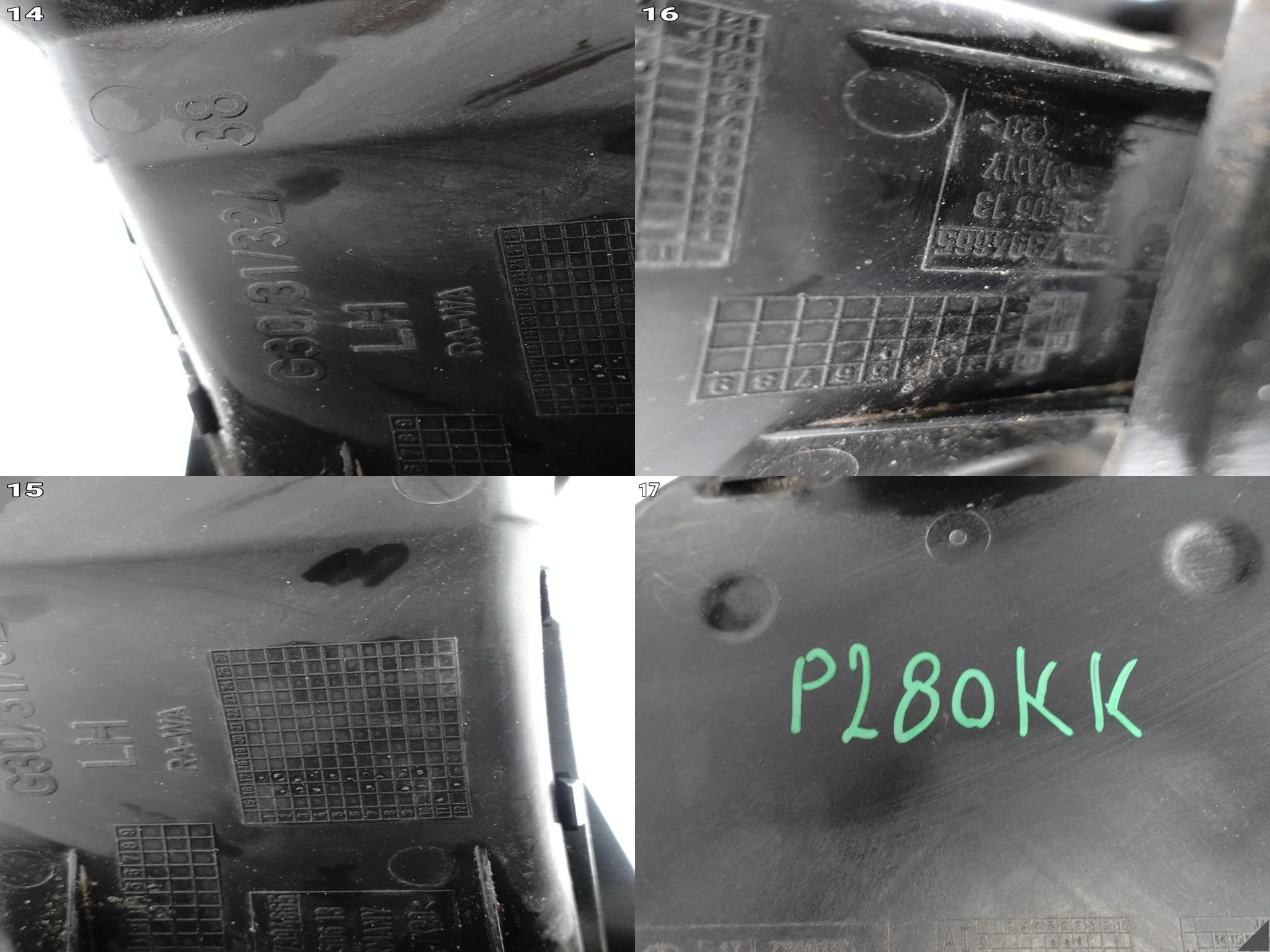 BMW 5 G30 G31 17-20 NADKOLE WNĘKA KOŁA LEWE PRZÓD PRZEDNIA CZĘŚĆ 7340785 BMW 5 G30 G31 17-20 NADKOLE WNĘKA KOŁA LEWE PRZÓD PRZEDNIA CZĘŚĆ 7340785 - obrazek 15