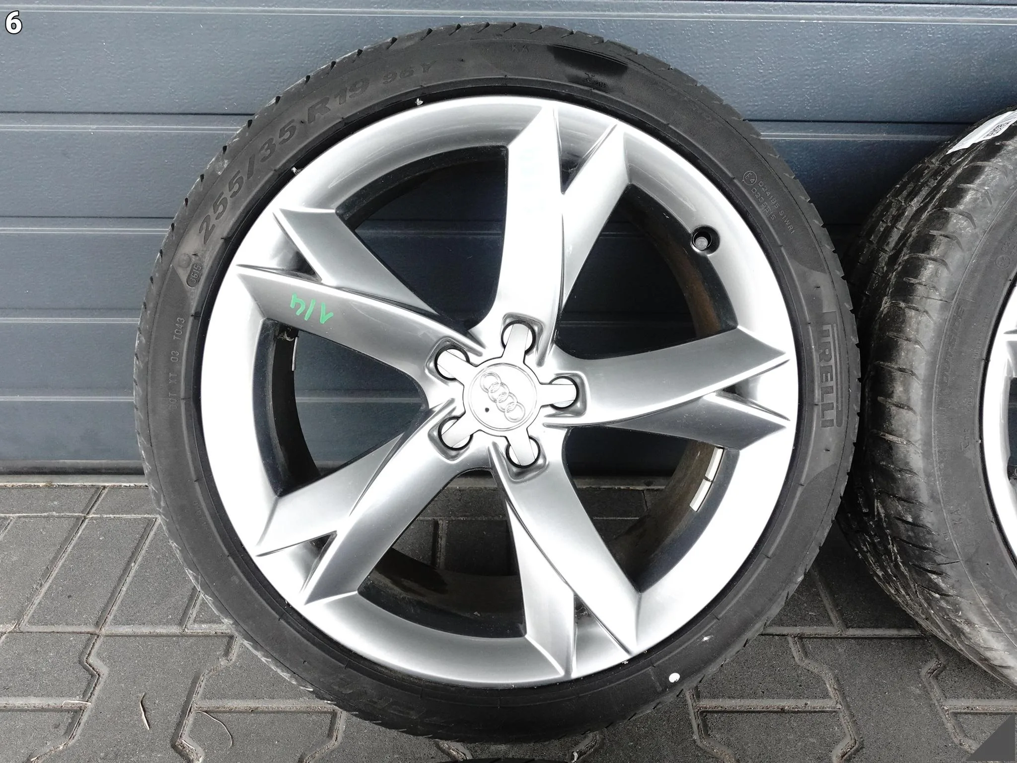 AUDI A5 S5 8T0 B8 8,5X19 ET32 PIRELLI 255/35 KOMPLET FELGI+OPONY 8,3MM LATO AUDI A5 S5 8T0 B8 8,5X19 ET32 PIRELLI 255/35 KOMPLET FELGI+OPONY 8,3MM LATO - obrazek 7