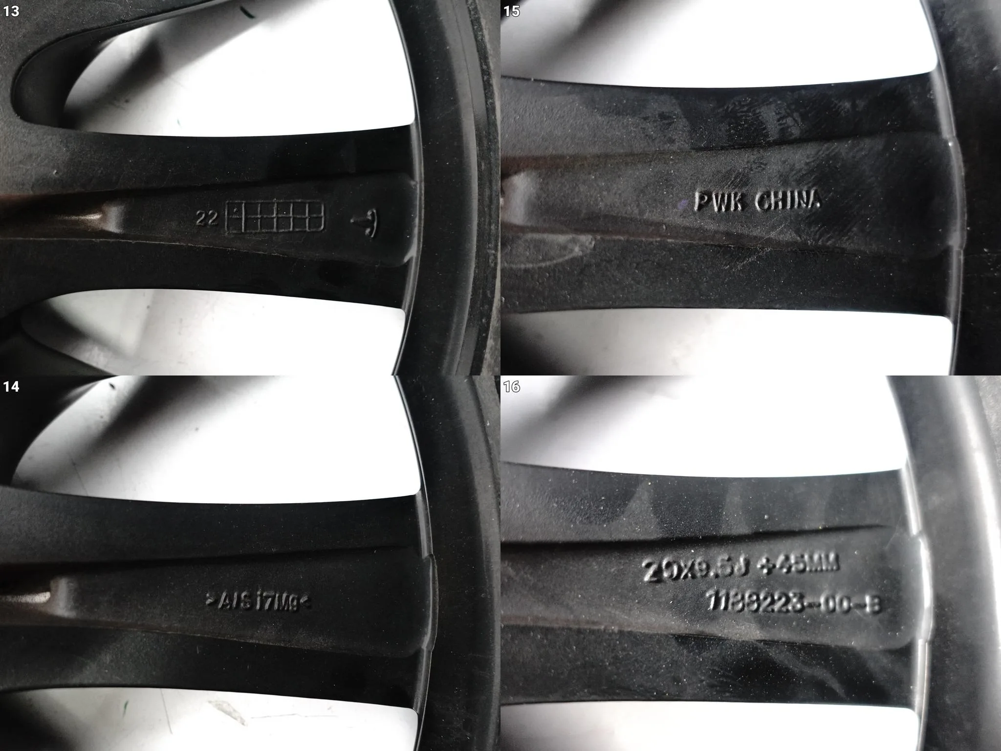 TESLA MODEL Y Induction FELGA + DEKIEL 9,5Jx20 ET45 5×114,3 1188223-00-B TESLA MODEL Y Induction FELGA + DEKIEL 9,5Jx20 ET45 5x114,3 1188223-00-B - obrazek 14